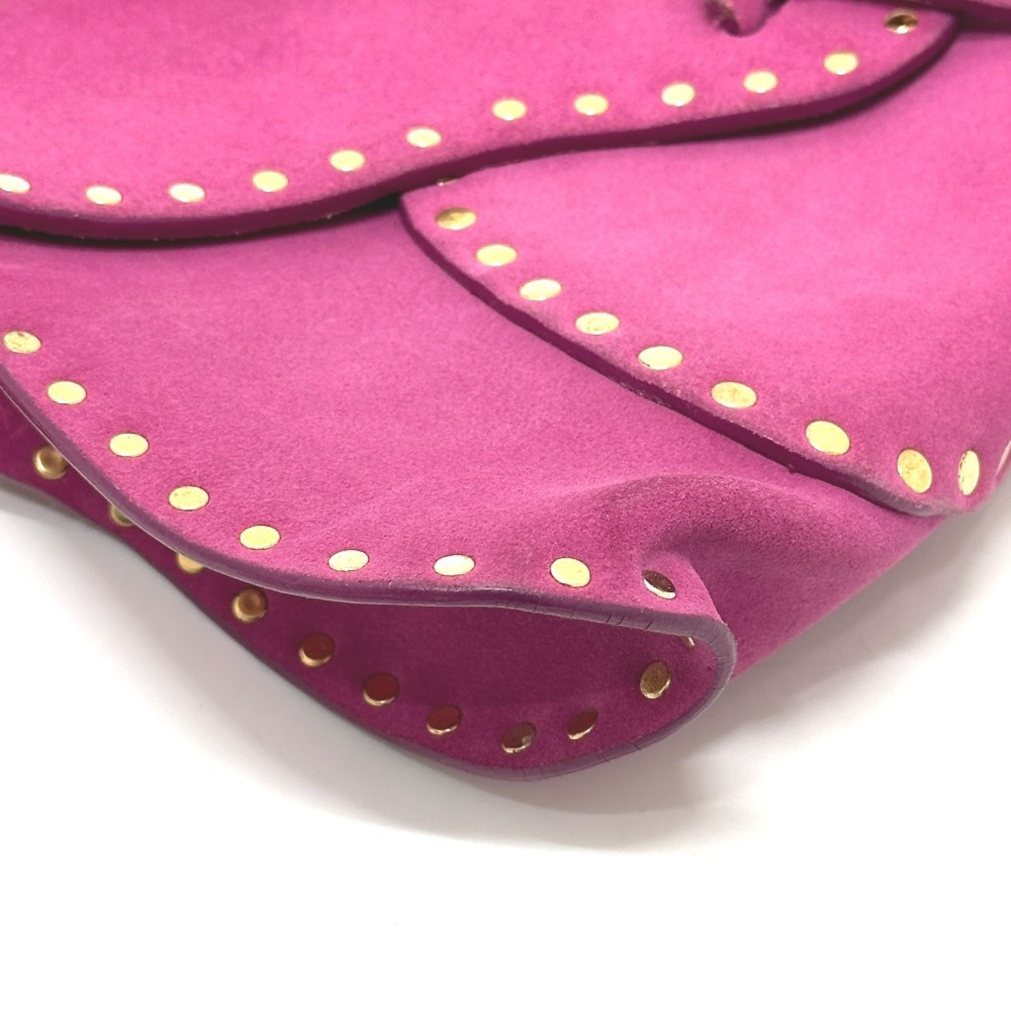 Celine Pink Suede Shoulder Bag (Pre-Owned)