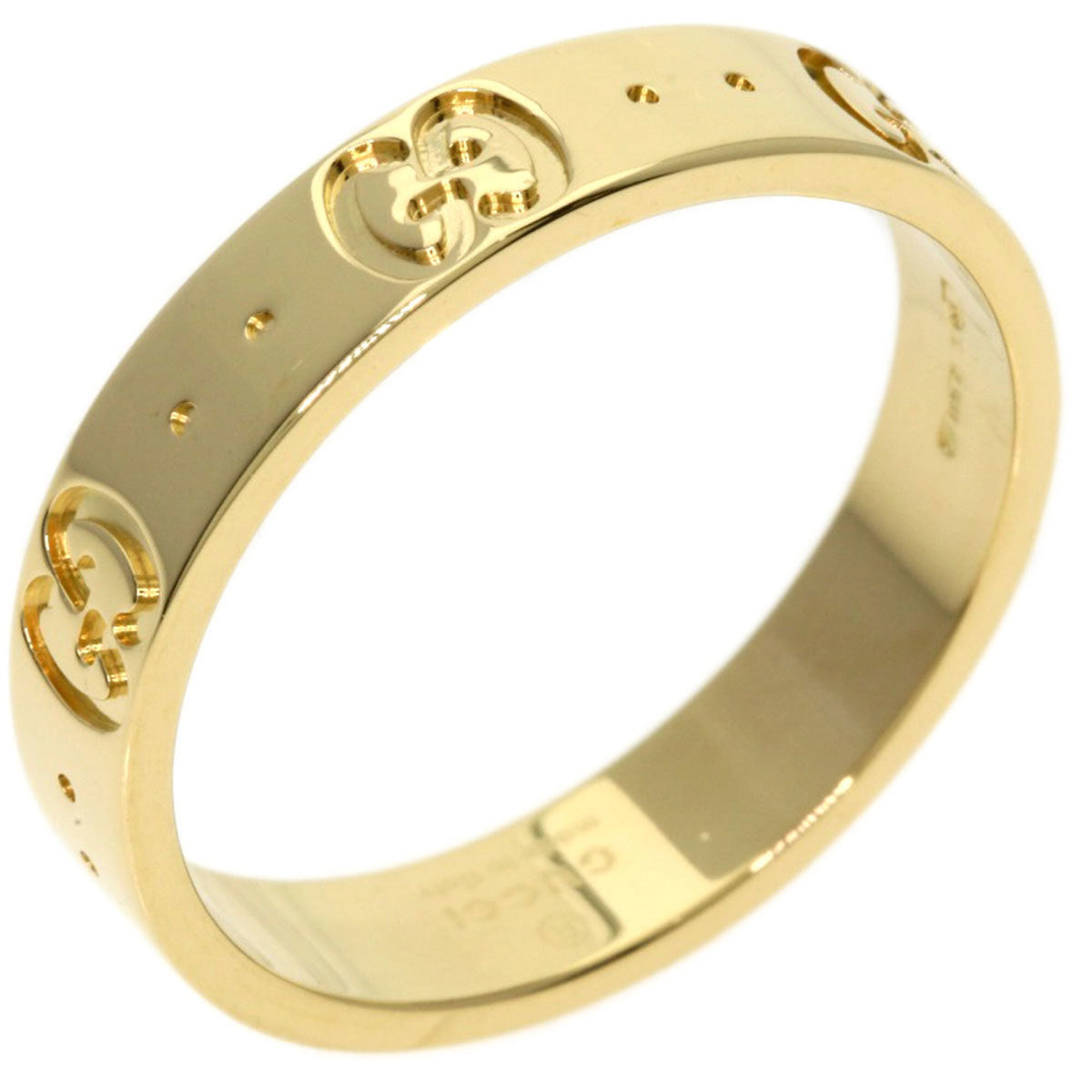 Gucci Yellow Gold (18K) Band Ring (Pre-Owned)