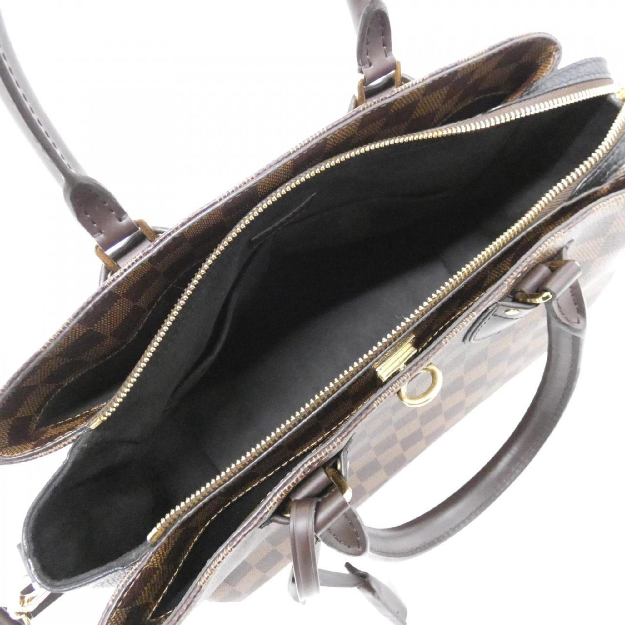 Louis Vuitton Brown Coated Canvas Handbag (Pre-Owned)