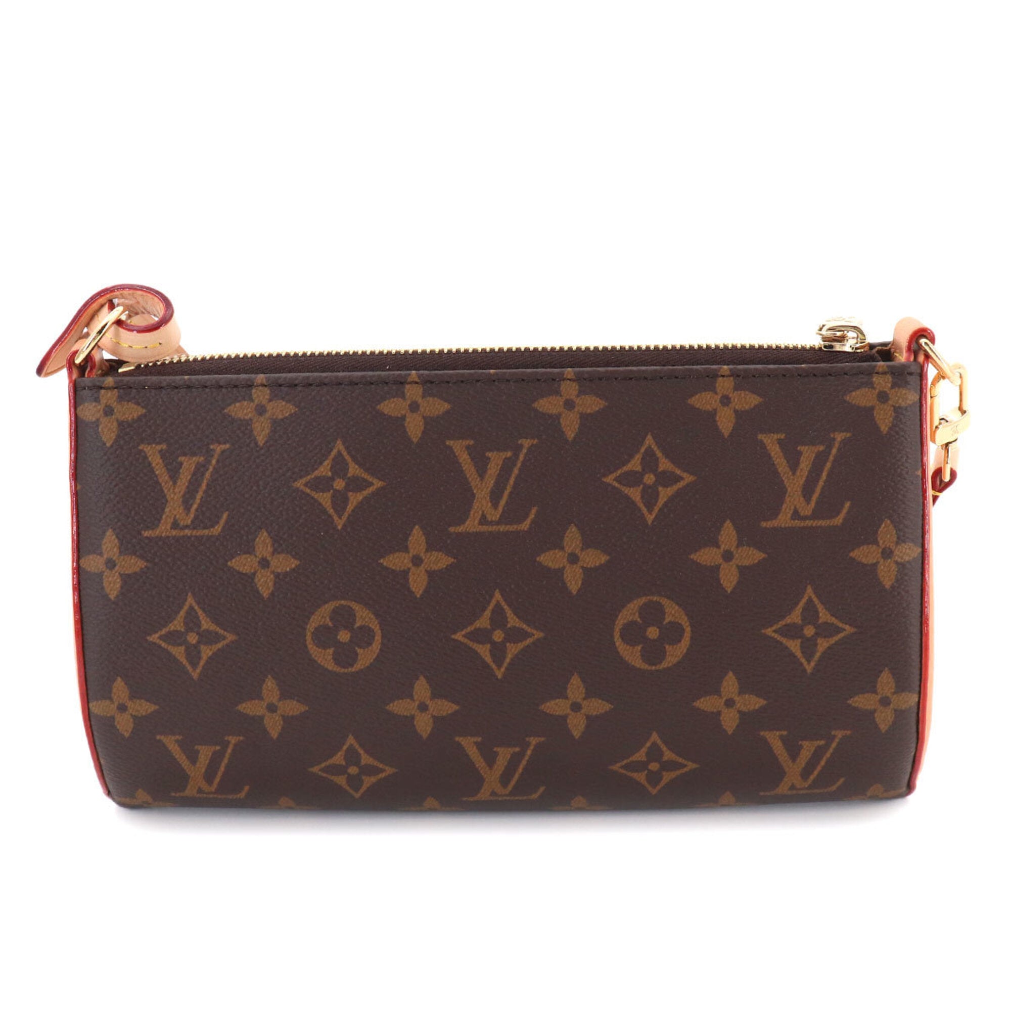 Louis Vuitton Brown Monogram Handbag Pochette Shoulder Bag (Pre-Owned)