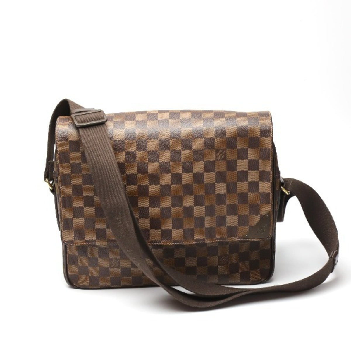 Louis Vuitton Damier Brown Damier Canvas Shoulder Bag (Pre-Owned)