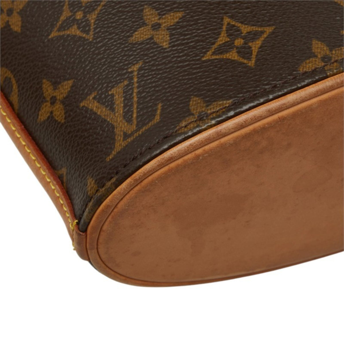 Louis Vuitton Brown Pvc Leather Shoulder Bag (Pre-Owned)