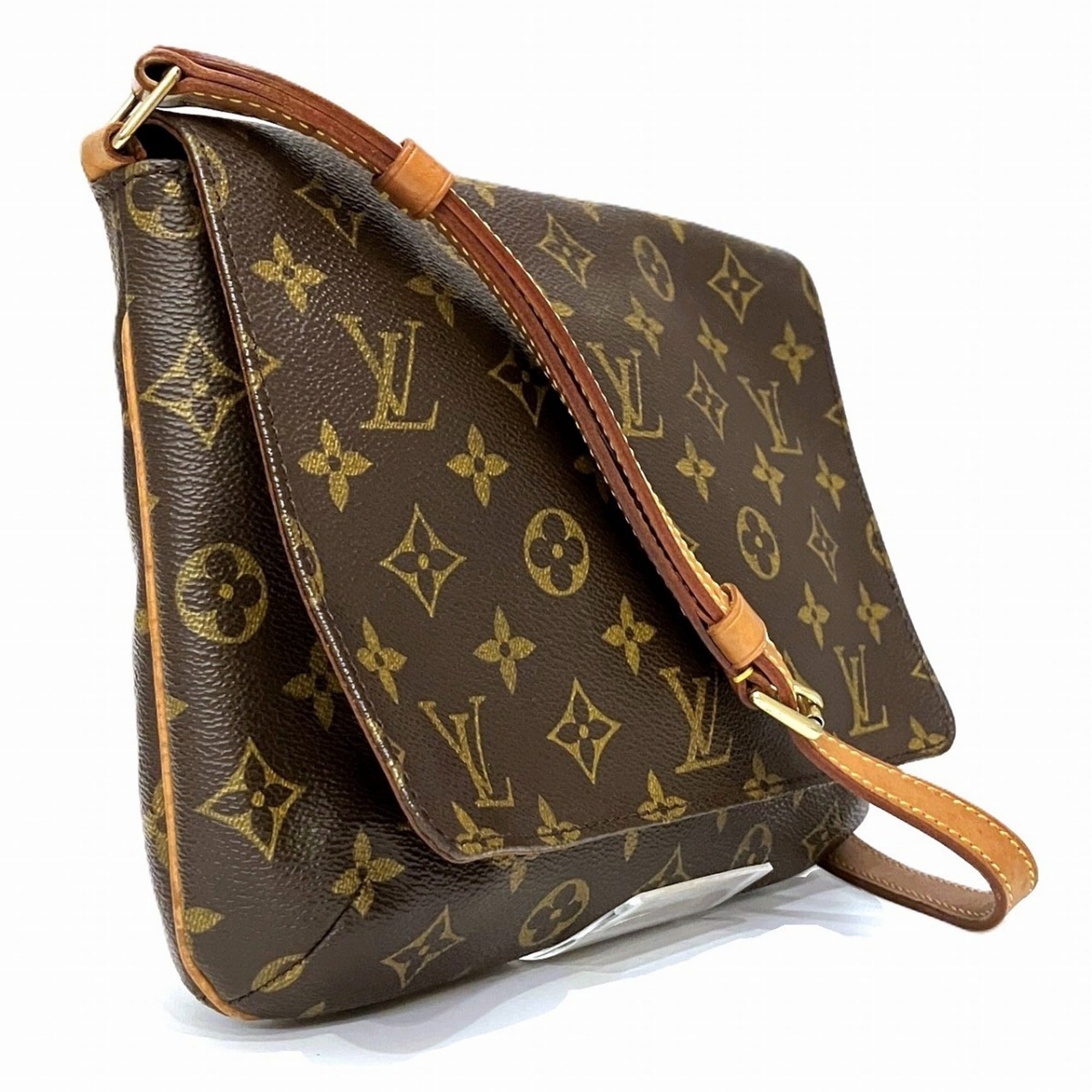 Louis Vuitton Brown Monogram Shoulder Bag (Pre-Owned)