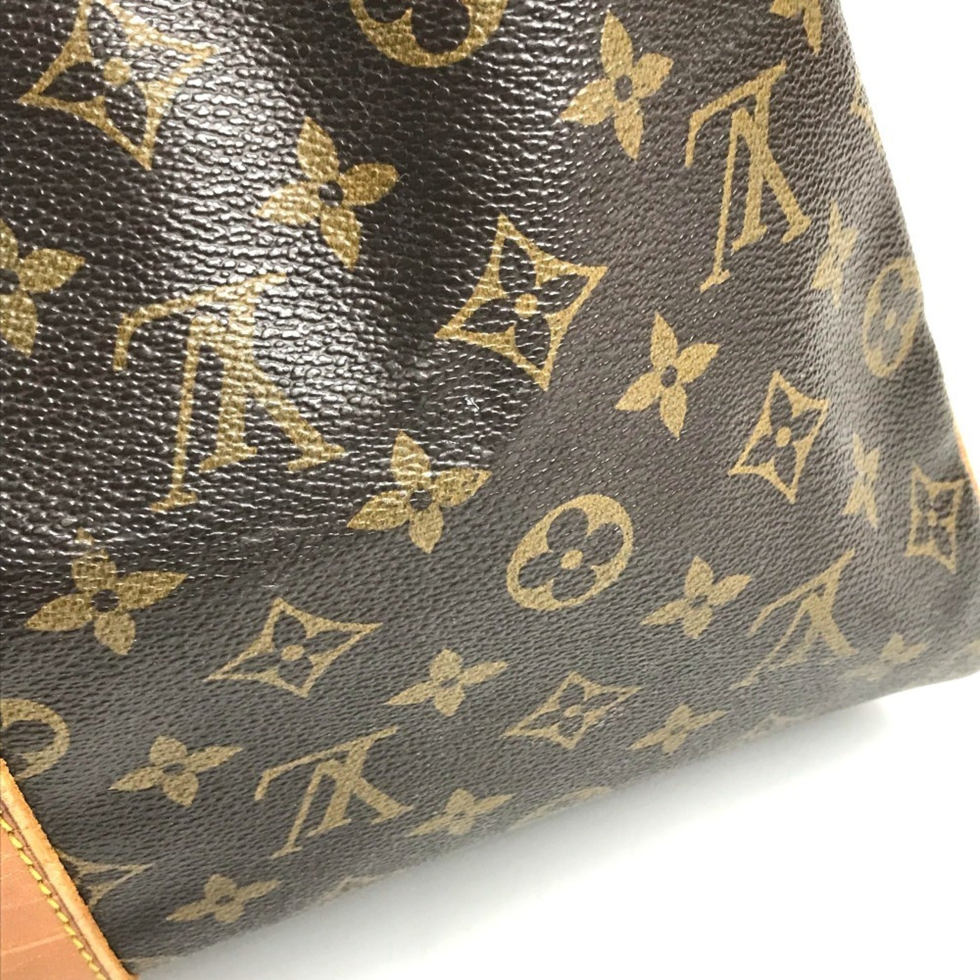 Louis Vuitton Brown Galle Monogram Monogram Boston Bag Handbag (Pre-Owned)