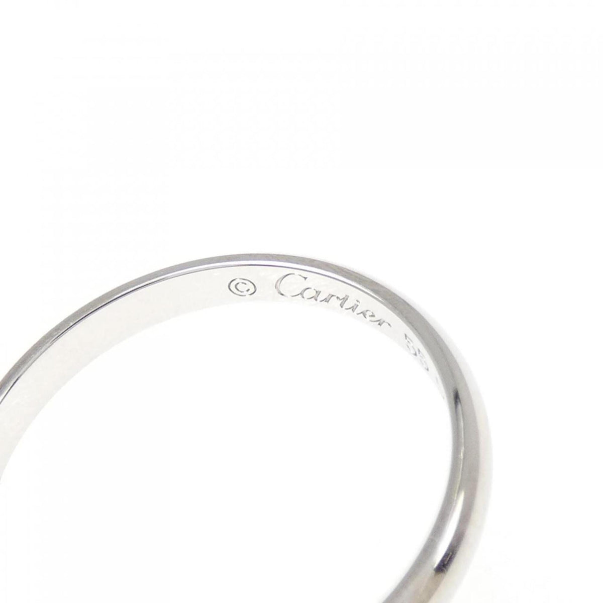 Cartier Platinum 950 Band Ring (Pre-Owned)
