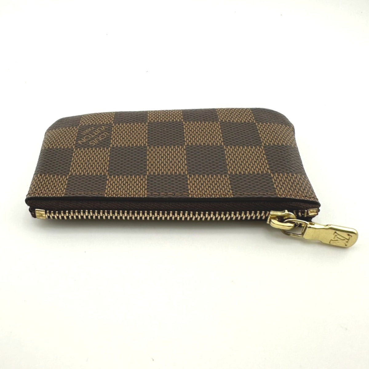 Louis Vuitton Damier Brown Damier Canvas Coin Purse/Coin Case (Pre-Owned)