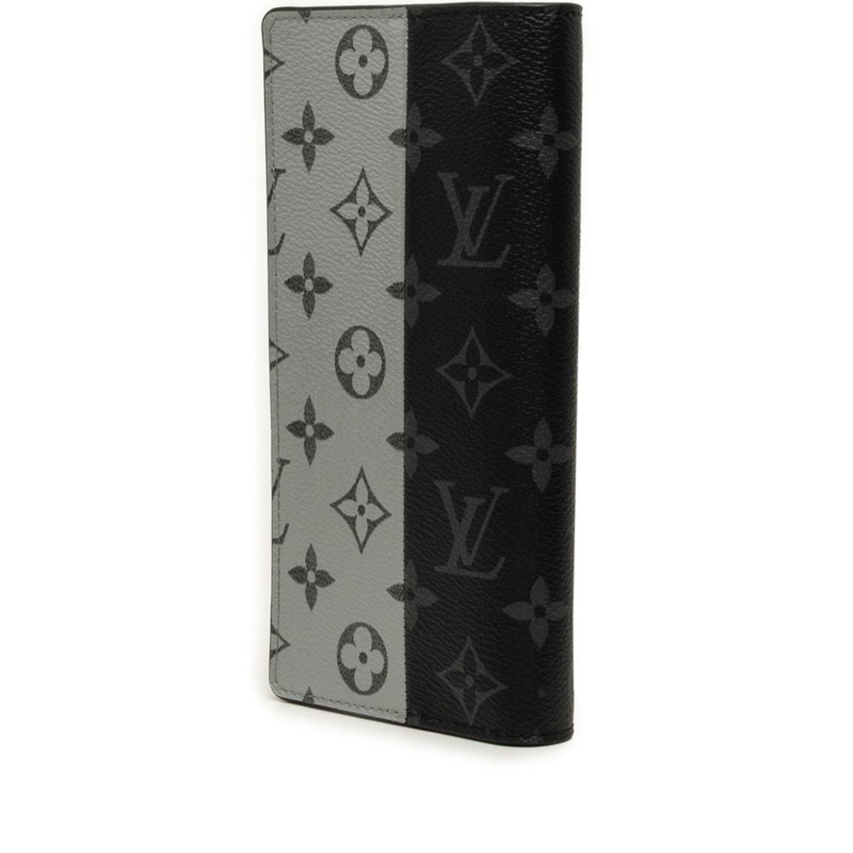 Louis Vuitton Black Monogram Eclipse Pvc Leather Long Wallet (Bi-Fold) (Pre-Owned)