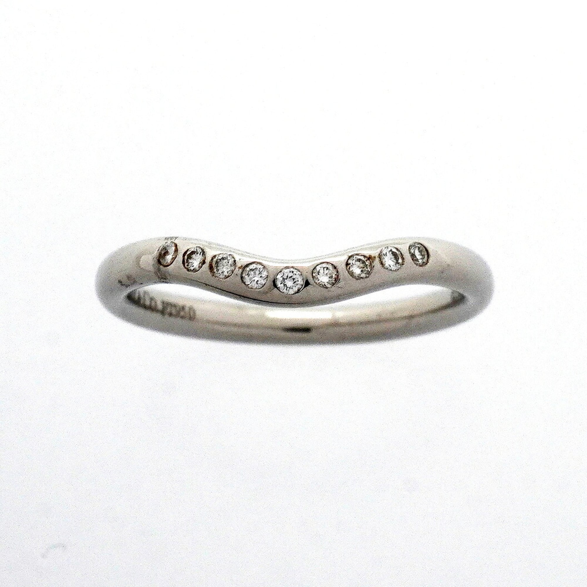 Tiffany Platinum 950 Band Ring (Pre-Owned)