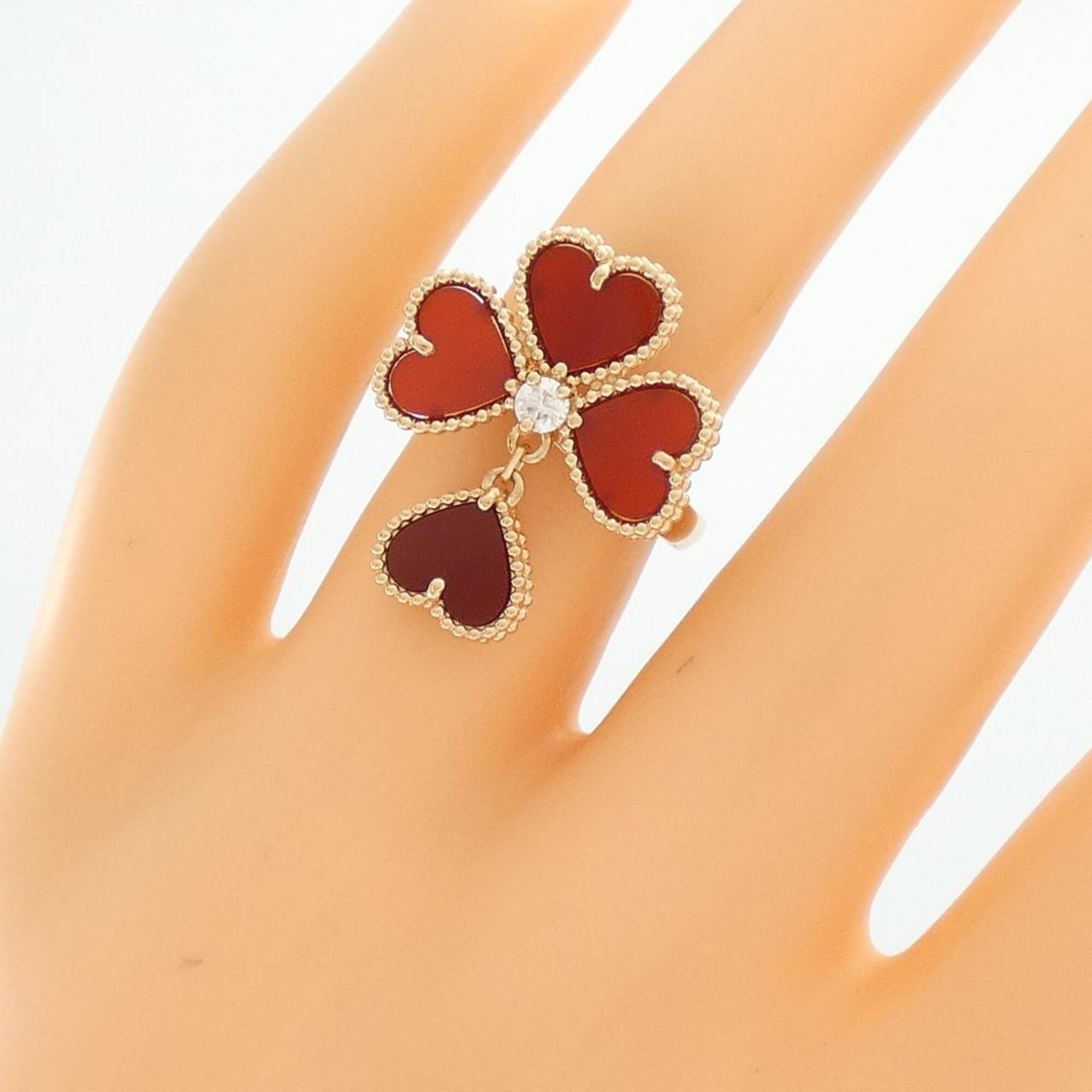 Van Cleef & Arpels Pink Gold (18K) Band Ring (Pre-Owned)