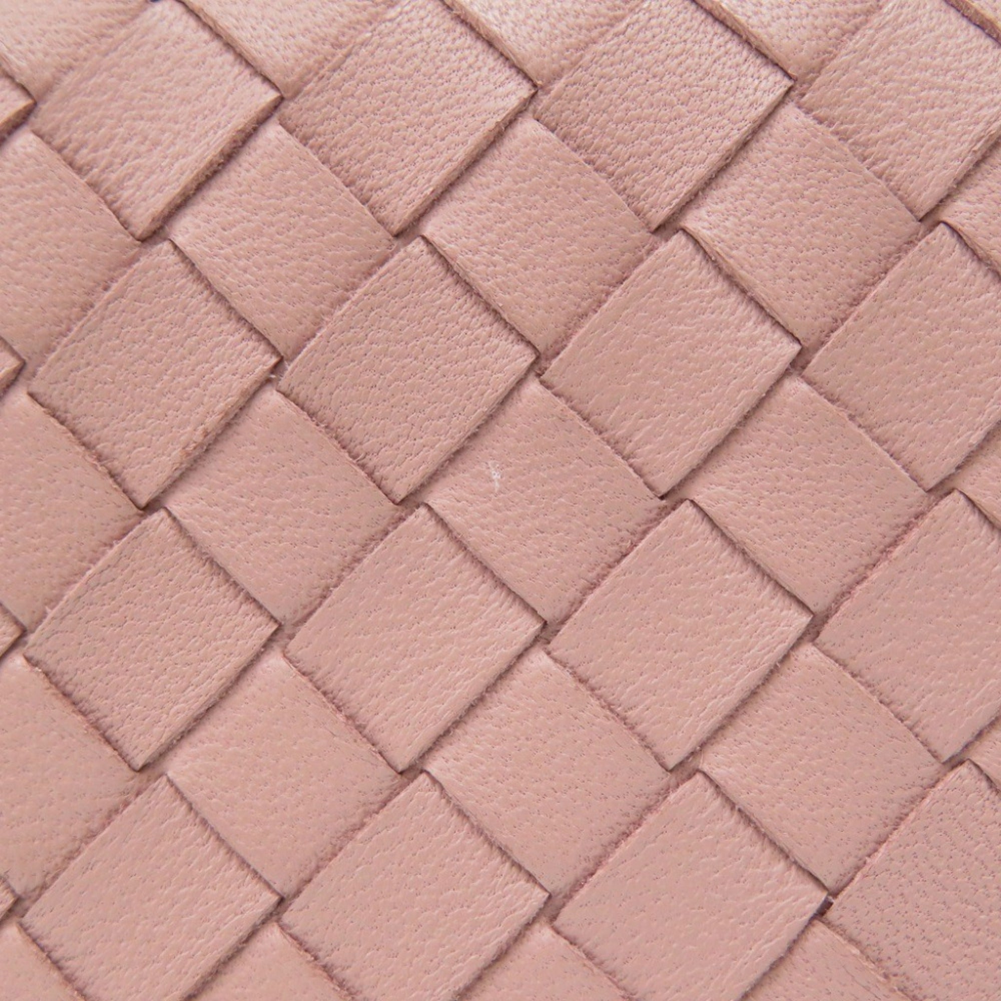 Bottega Veneta Pink Intrecciato Long Wallet (Bi-Fold) (Pre-Owned)