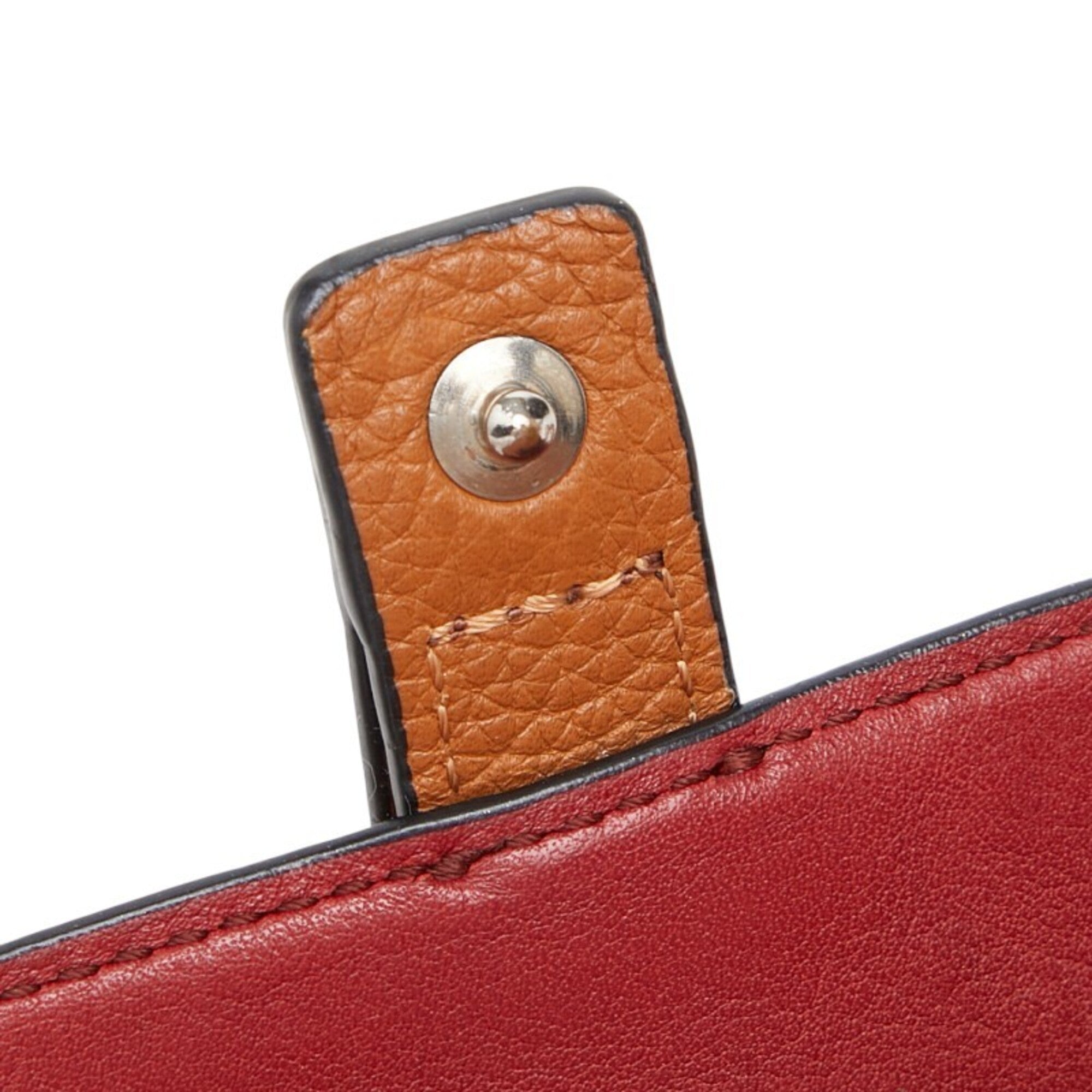 Loewe Brown Leather Wallet (Tri-Fold) (Pre-Owned)