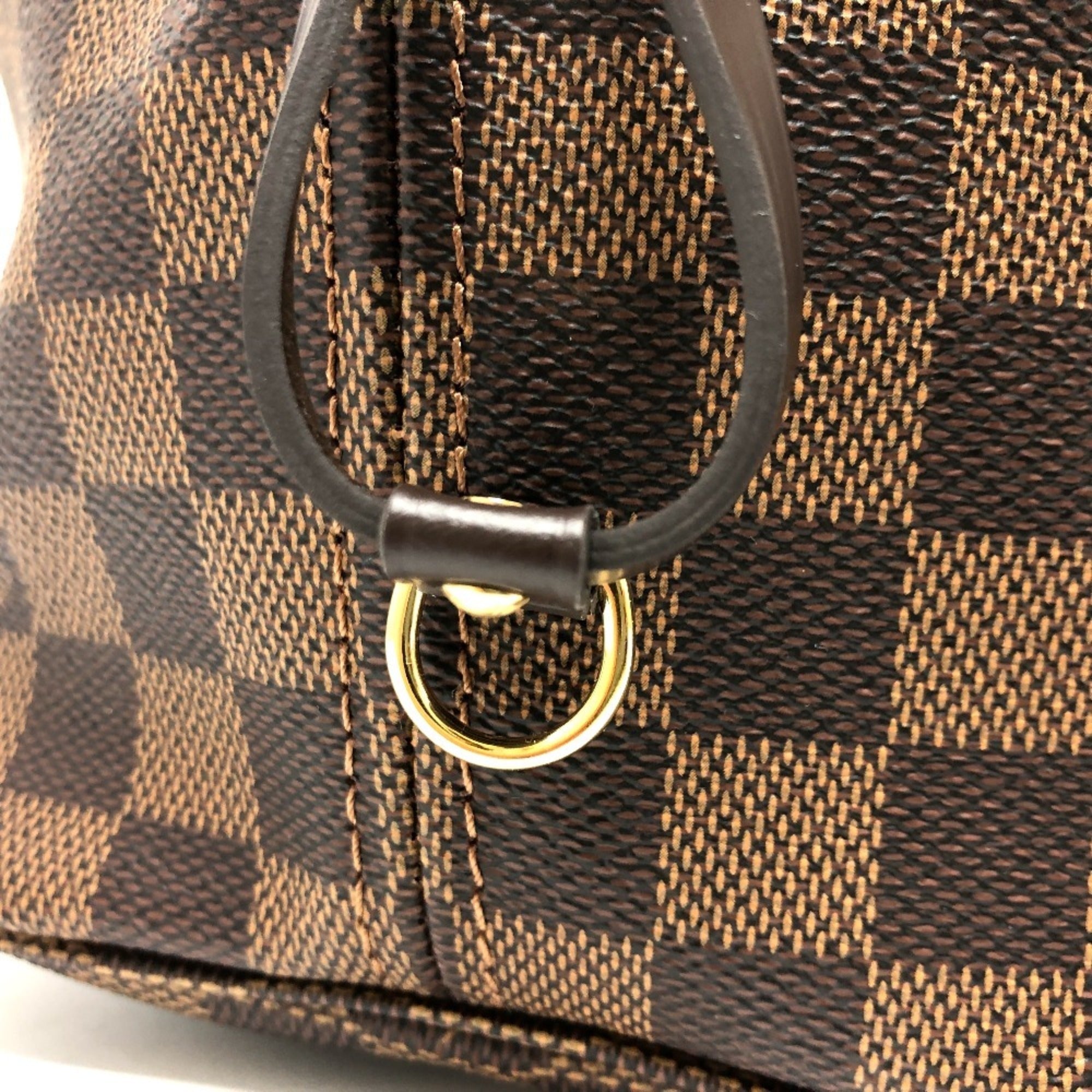 Louis Vuitton Brown Damier Canvas Tote Bag (Pre-Owned)