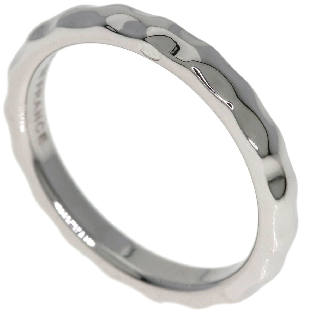 Louis Vuitton White Gold (18K) Band Ring (Pre-Owned)