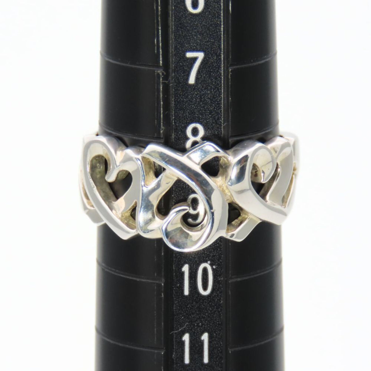 Tiffany Silver Silver 925 Band Ring (Pre-Owned)