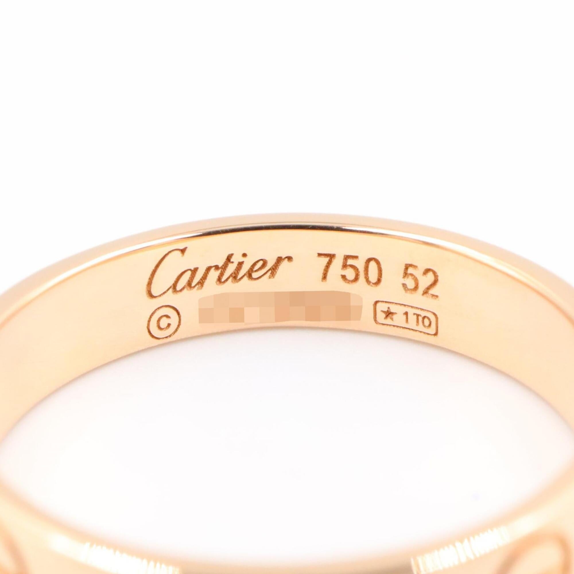 Cartier Gold Pink Gold (18K) Band Ring (Pre-Owned)