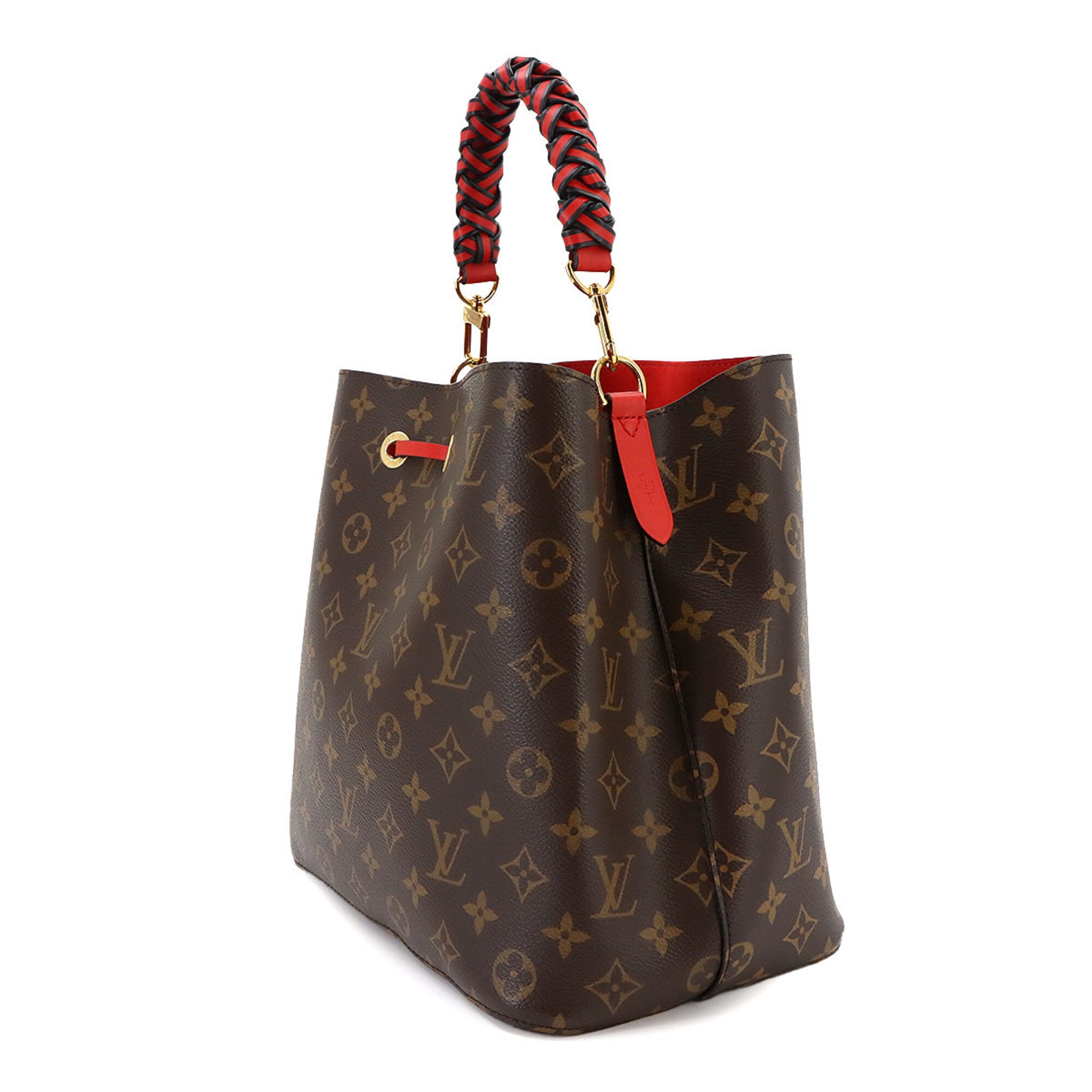 Louis Vuitton Brown Coquelicots Monogram Monogram Handbag (Pre-Owned)