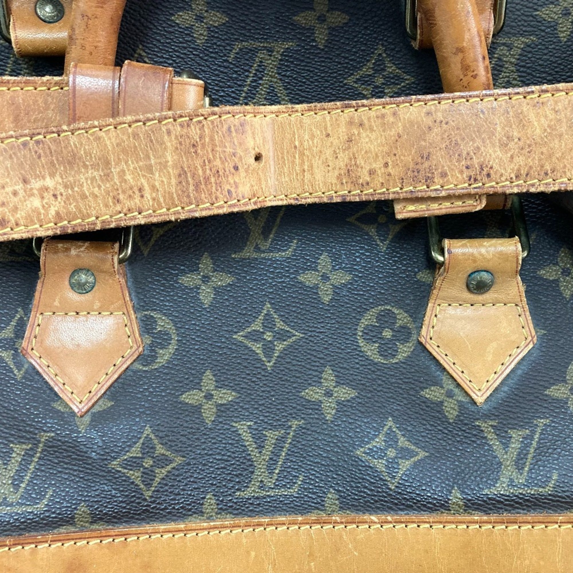 Louis Vuitton Brown Monogram Boston Bag Handbag (Pre-Owned)