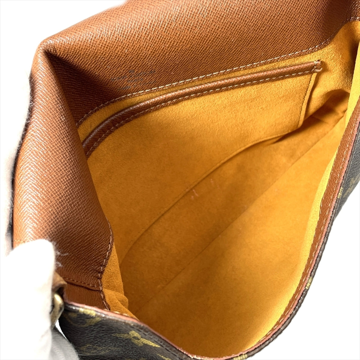 Louis Vuitton Brown Monogram Canvas Shoulder Bag (Pre-Owned)