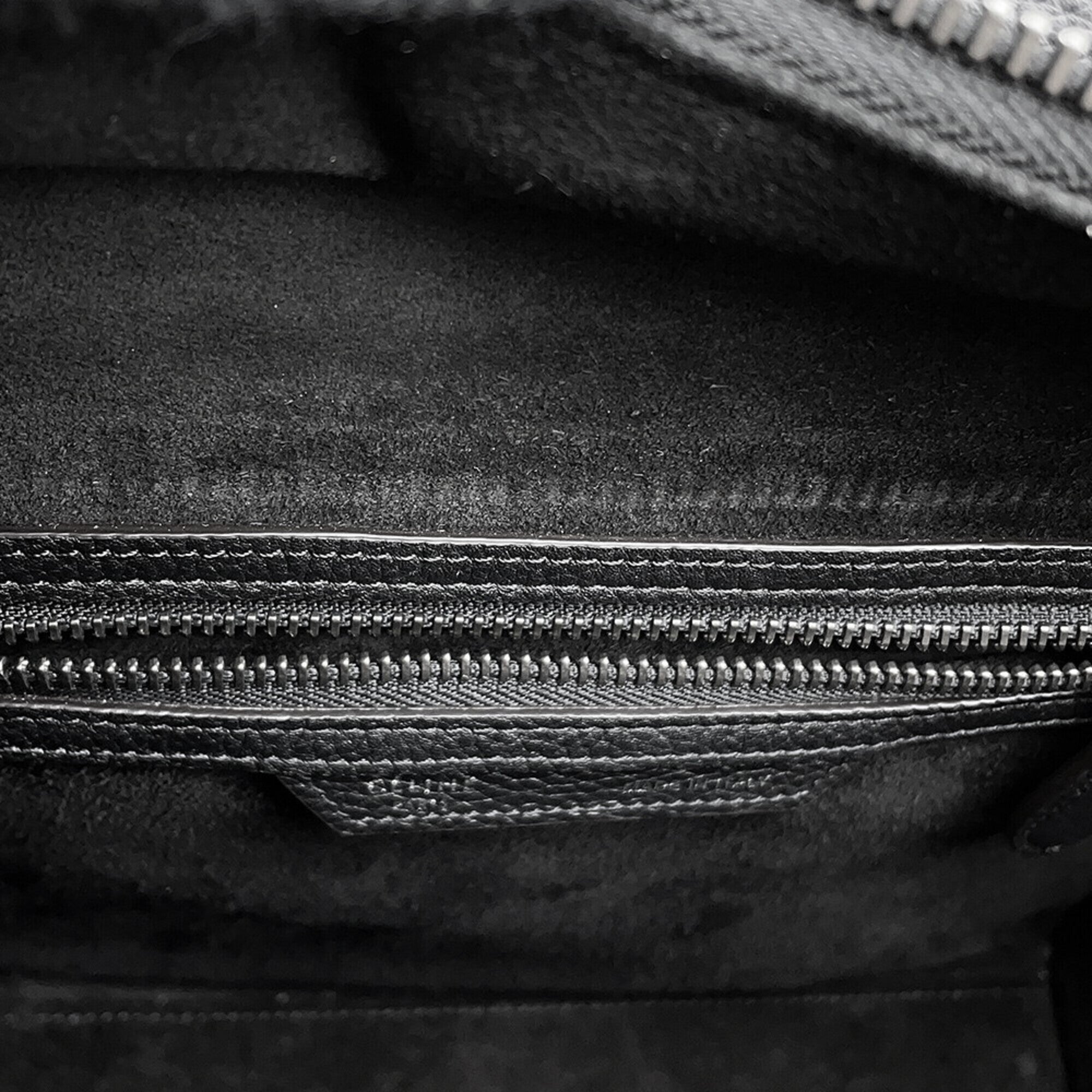 Celine Black Leather Handbag (Pre-Owned)