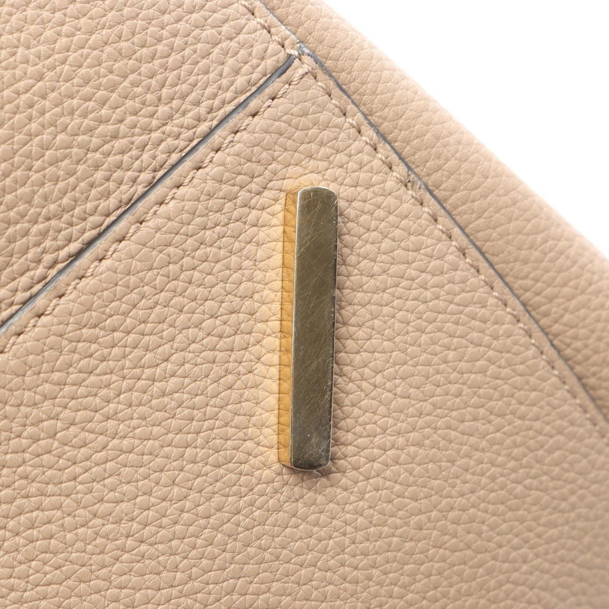 Loewe Beige Brown Leather Handbag (Pre-Owned)