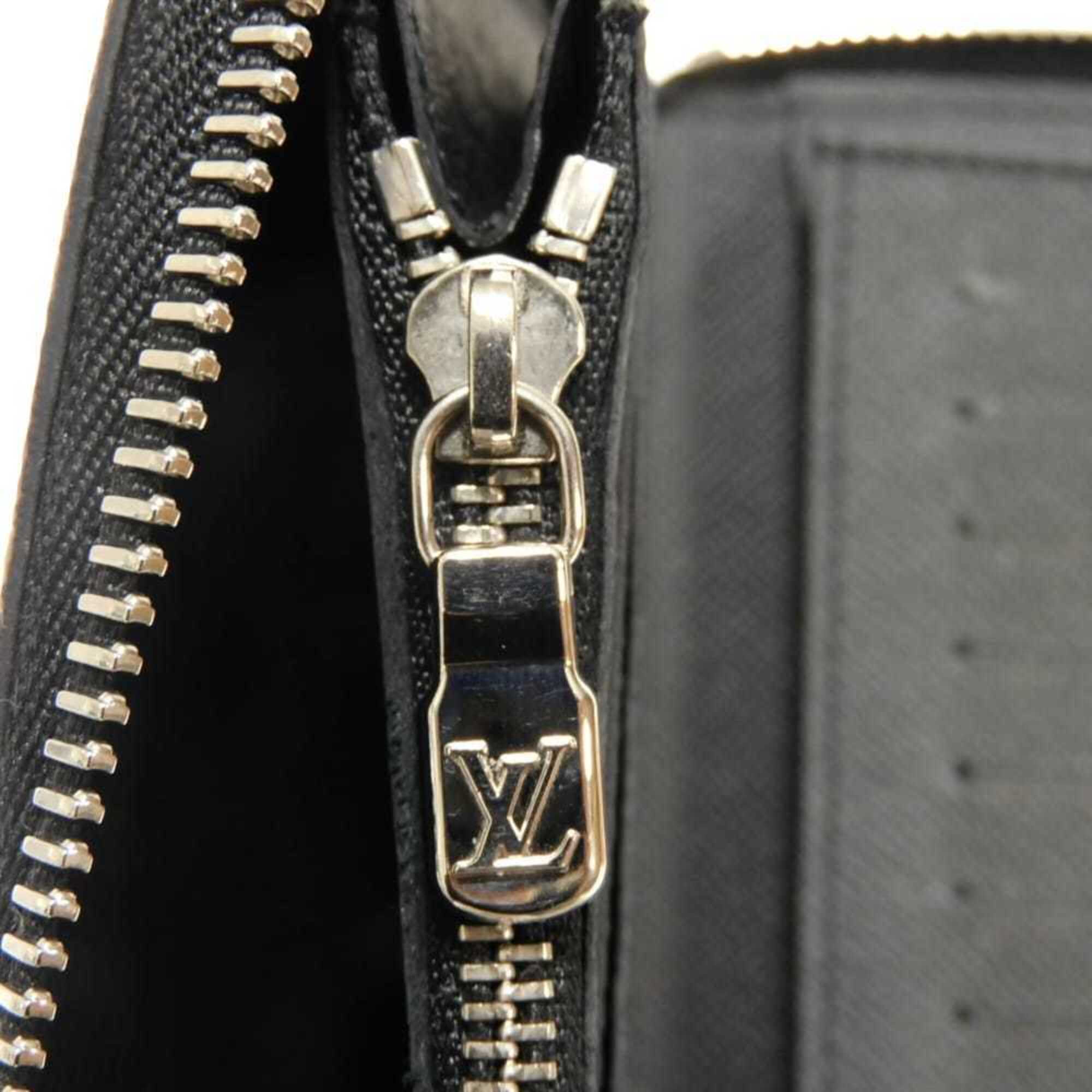 Louis Vuitton Black Damier Graphite Noir Damier Graphite Long Wallet (Bi-Fold) (Pre-Owned)