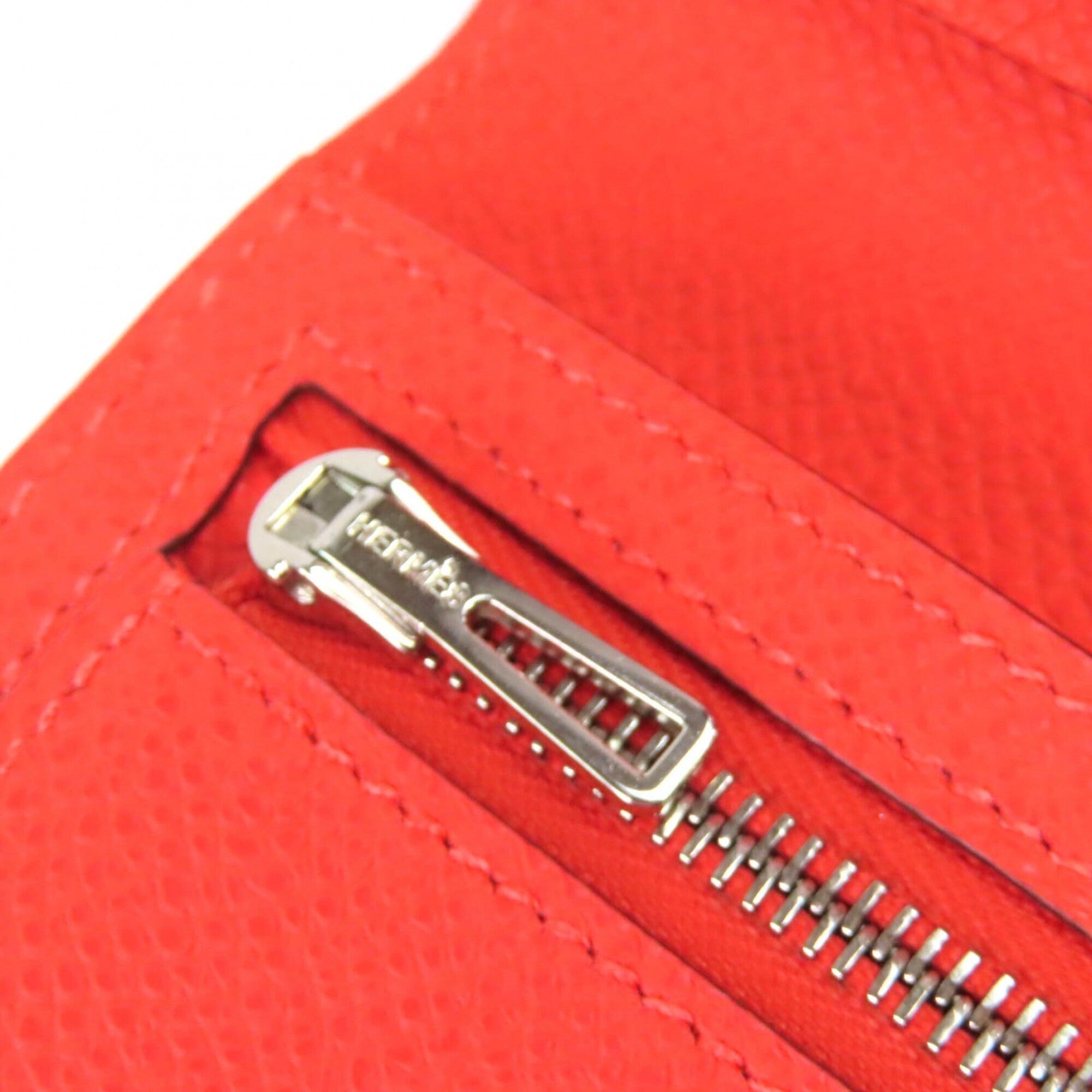 Hermes Orange Epsom Leather Wallet (Bi-Fold) (Pre-Owned)