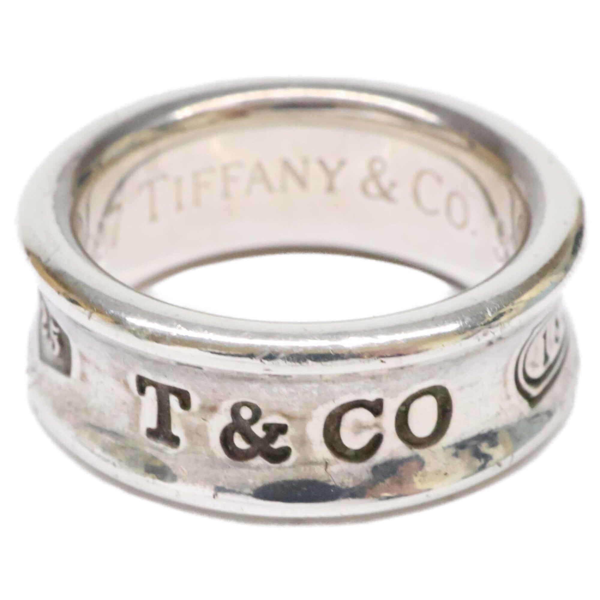 Tiffany Silver Silver 925 Band Ring (Pre-Owned)