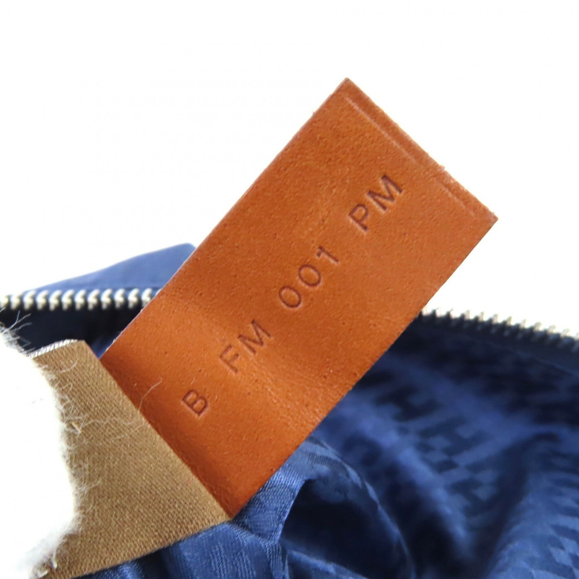 Hermes Blue Silk 100% Pouch (Pre-Owned)