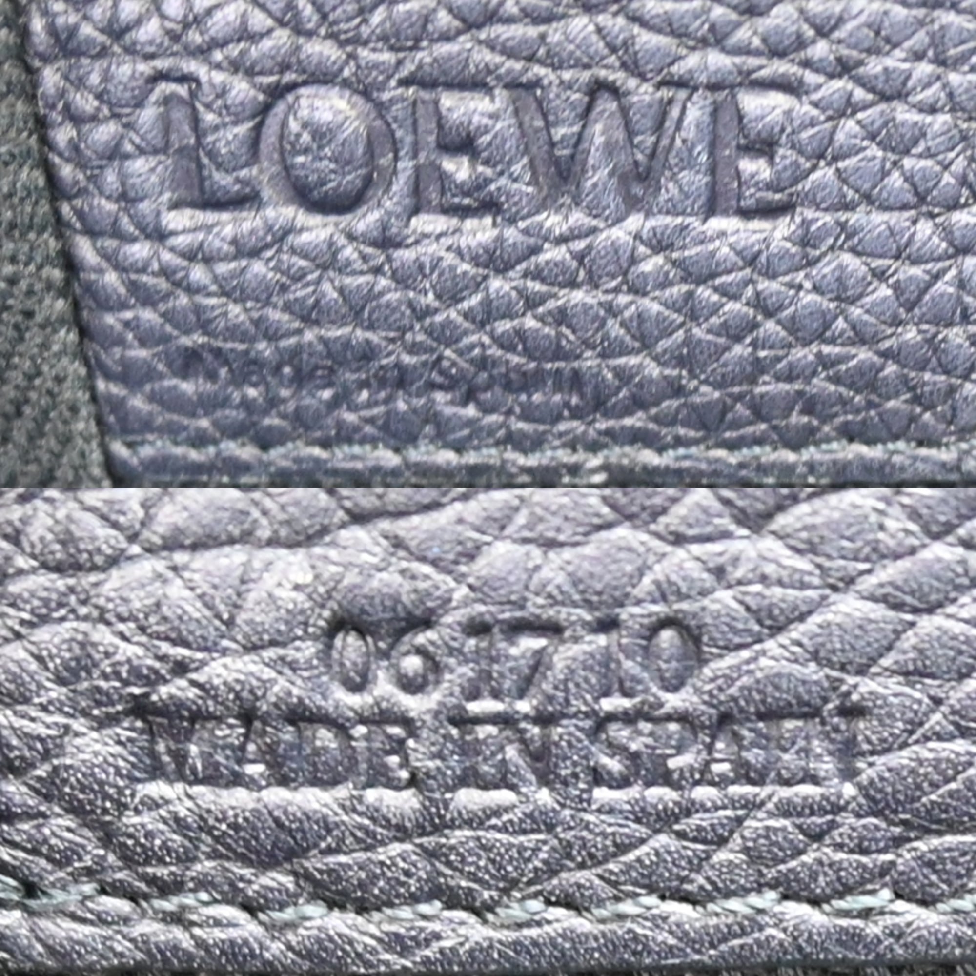 Loewe Black Leather Tote Bag (Pre-Owned)