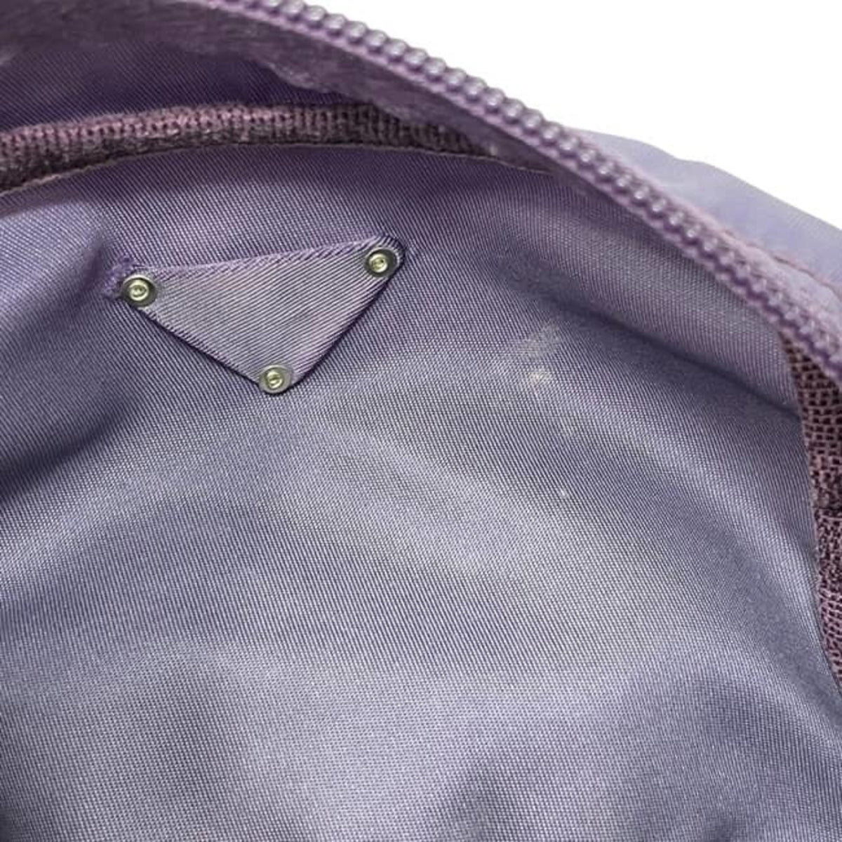 Prada Purple Nylon Pouch (Pre-Owned)