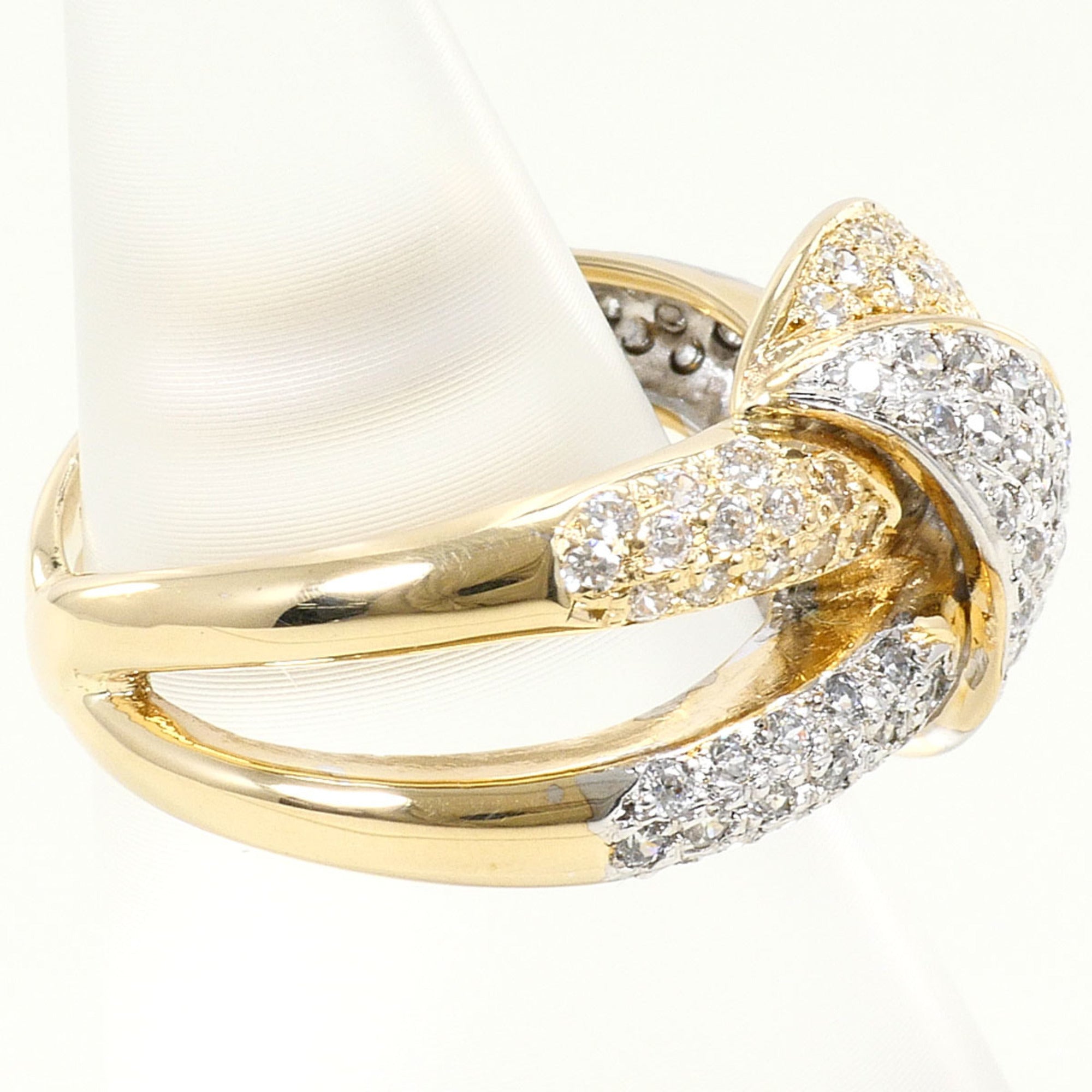Unbranded White Gold Yellow Gold White Gold (14K) Yellow Gold (14K) Band Ring (Pre-Owned)
