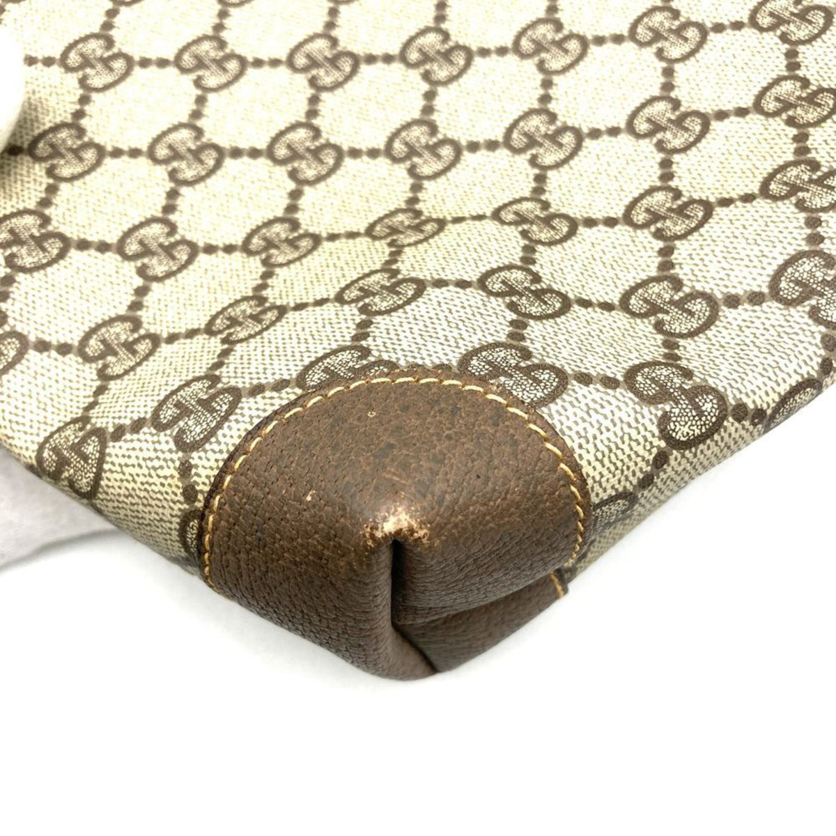 Gucci Brown Gg Supreme Tote Bag (Pre-Owned)