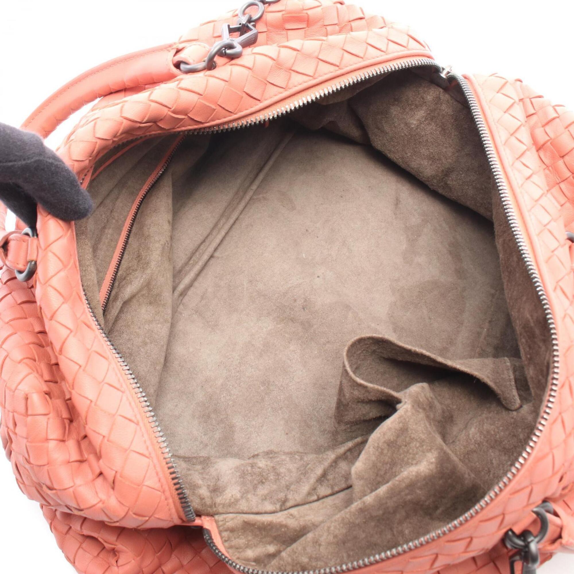 Bottega Veneta Pink Intrecciato Handbag (Pre-Owned)