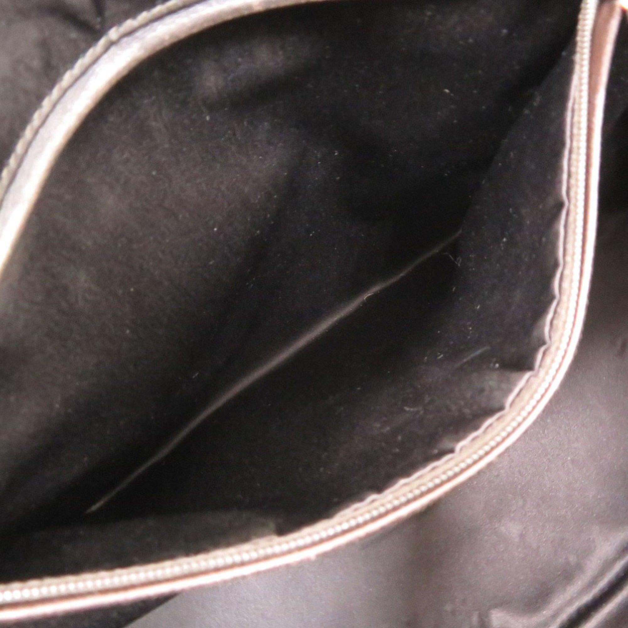 Yves Saint Laurent Muse Olive Leather Handbag (Pre-Owned)