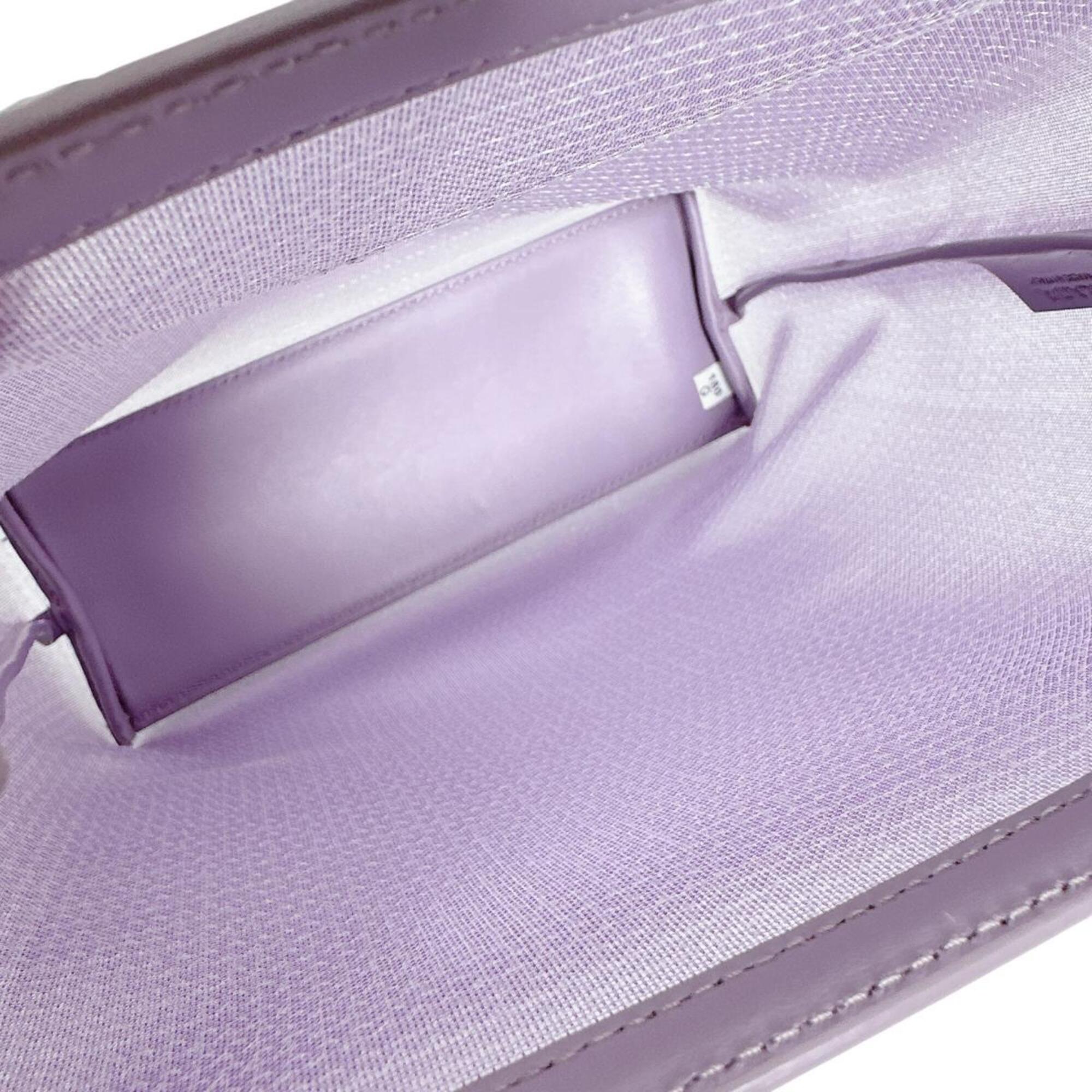 Prada Purple Spangles Handbag Pouch Tote Bag (Pre-Owned)