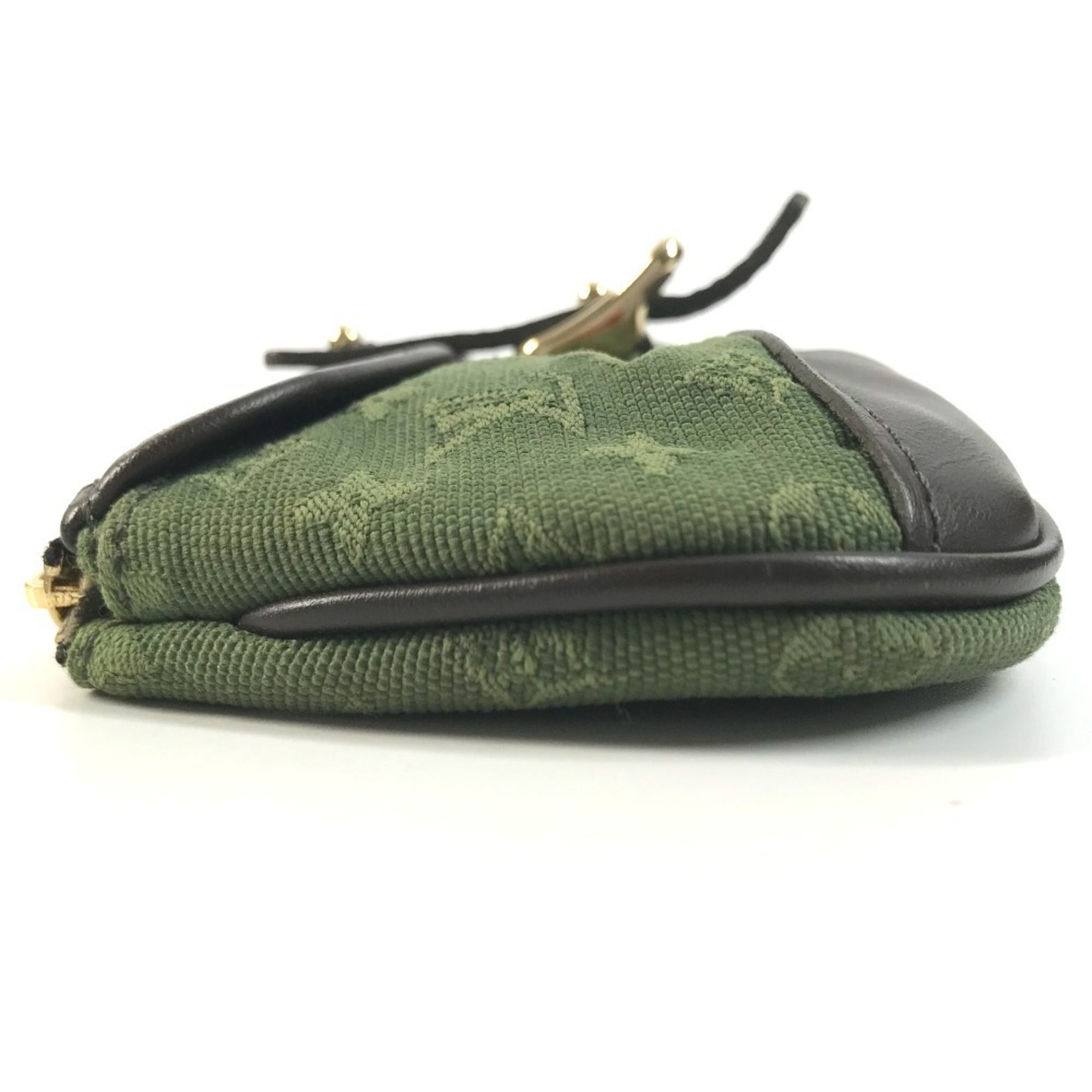 Louis Vuitton Khaki Monogram Monogram Mini Handbag Pouch (Pre-Owned)