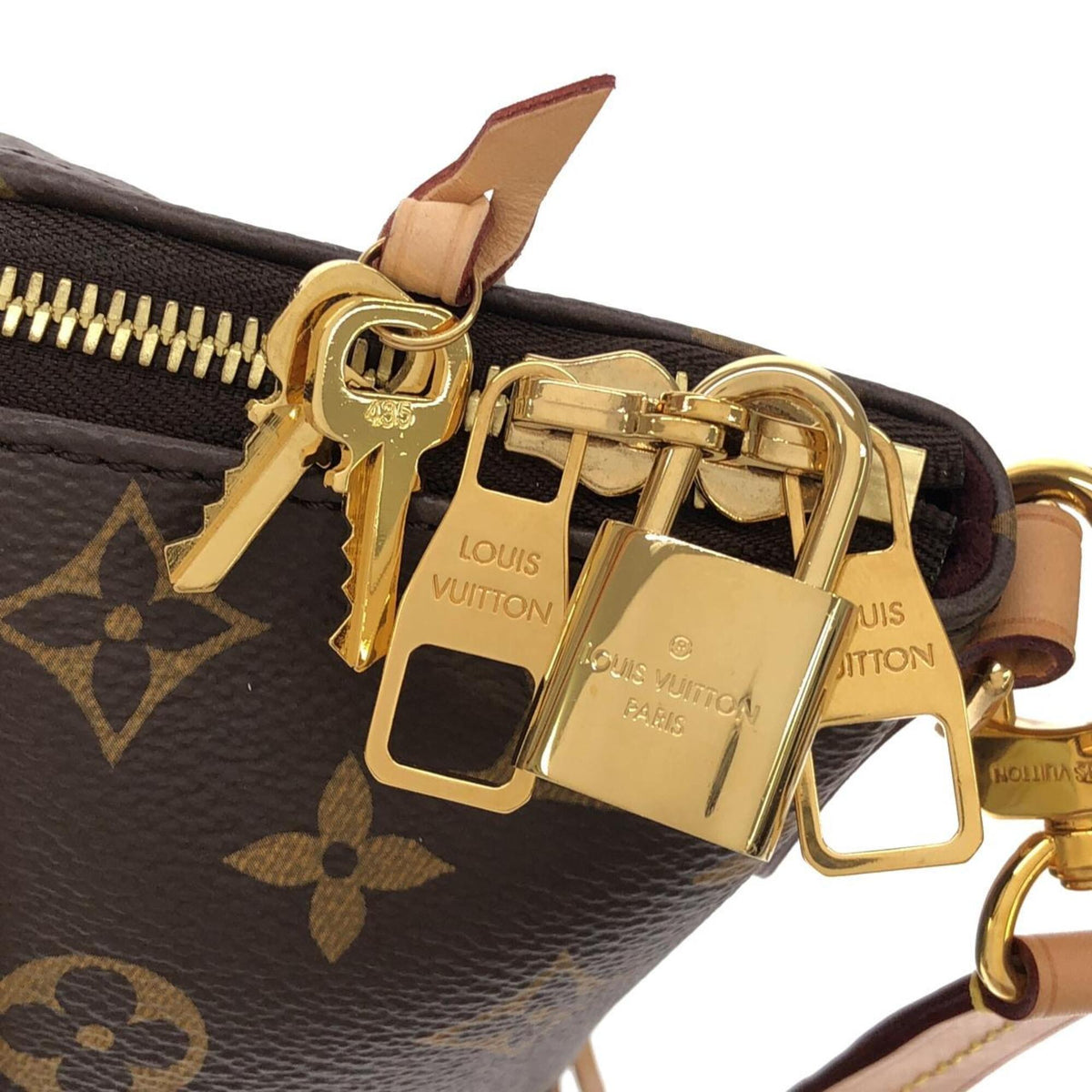 Louis Vuitton Brown Coated Canvas Handbag (Pre-Owned)