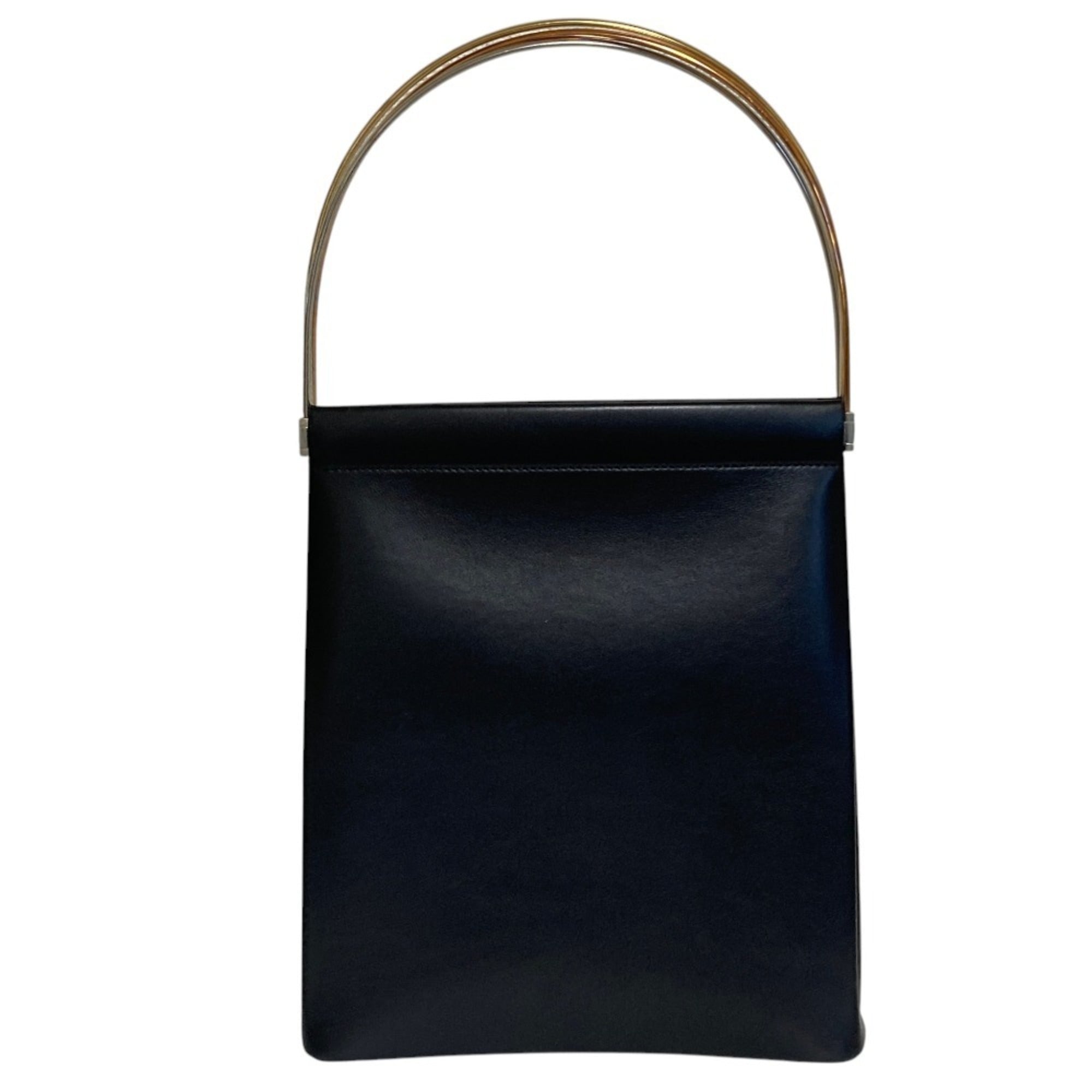 Cartier Trinity Black Leather Handbag (Pre-Owned)
