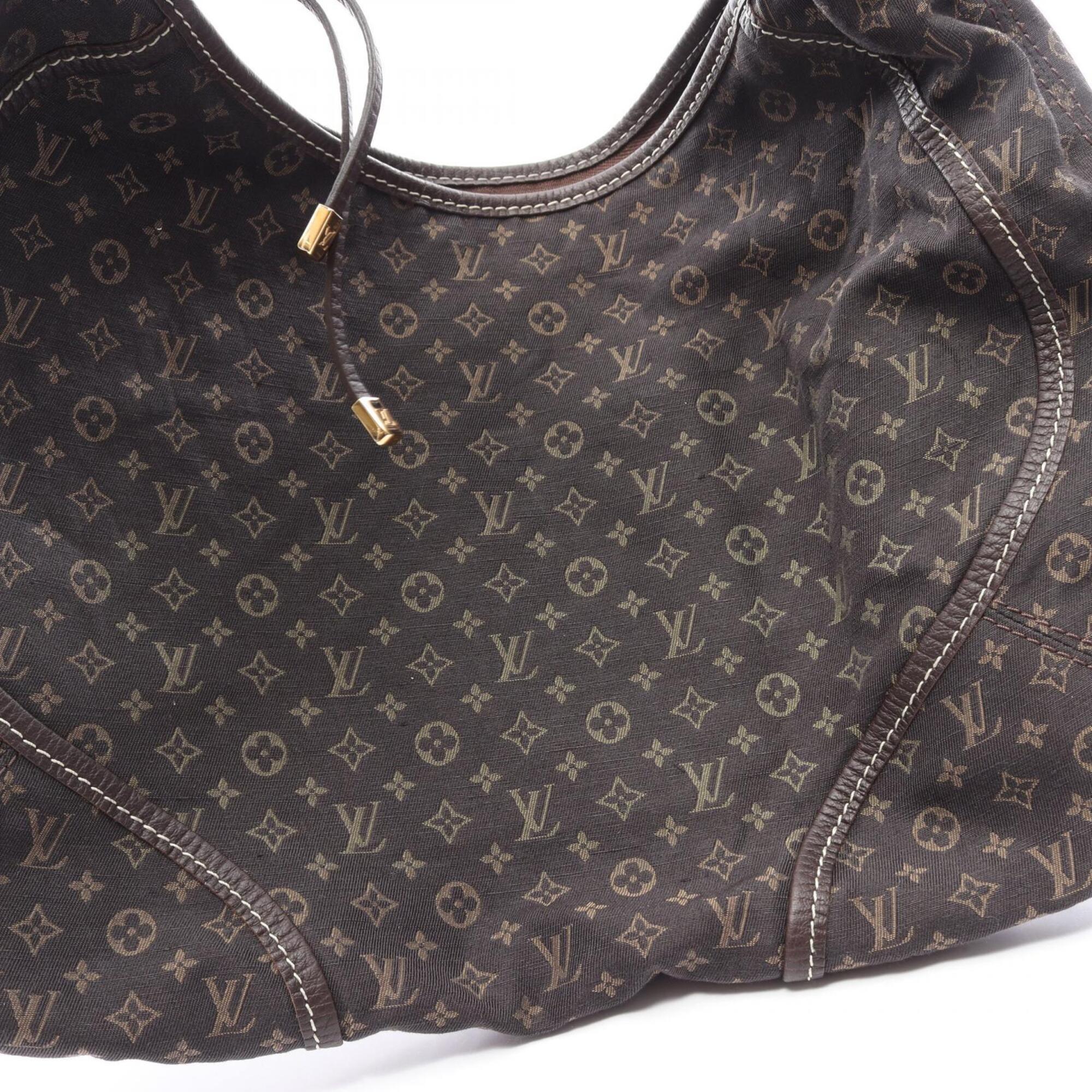 Louis Vuitton Monogram Mini Lin Brown Ebene Monogram Mini Lin Shoulder Bag (Pre-Owned)