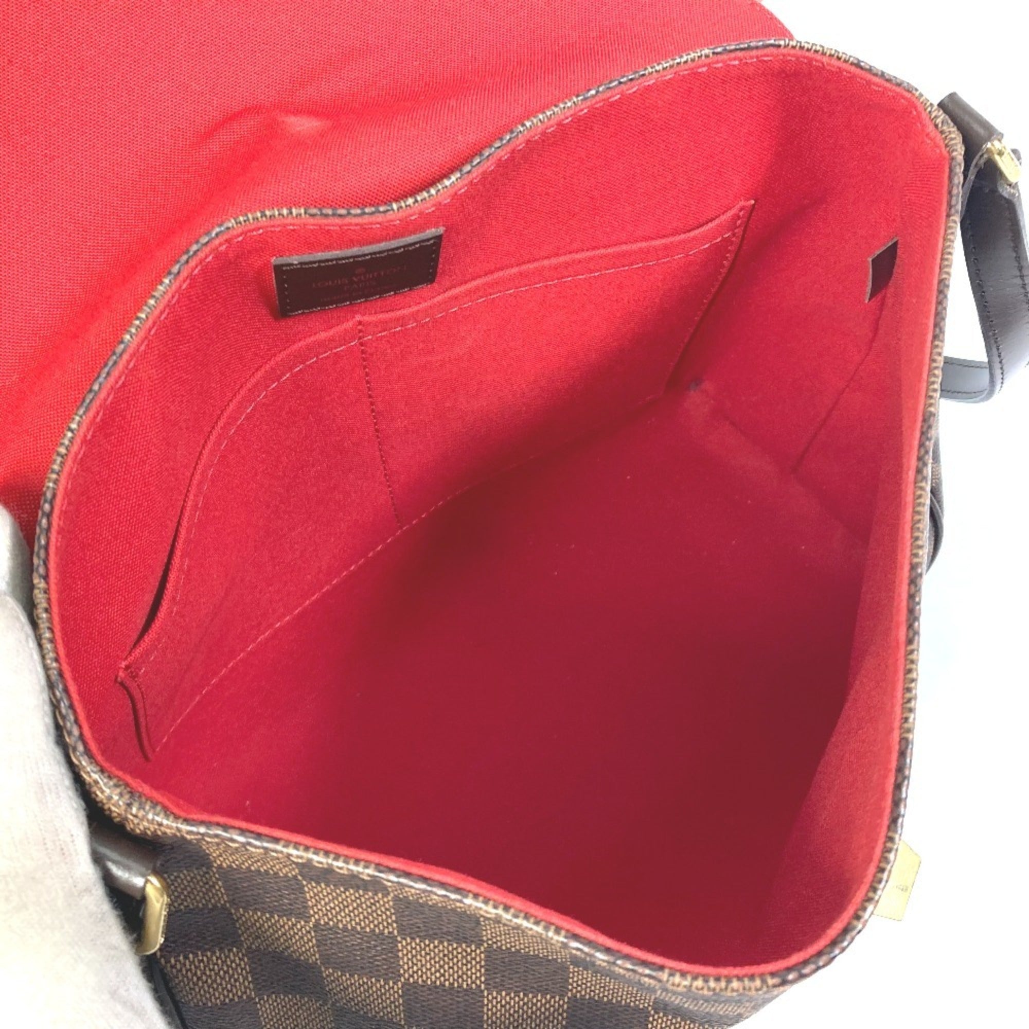 Louis Vuitton Damier Brown Damier Canvas Shoulder Bag (Pre-Owned)