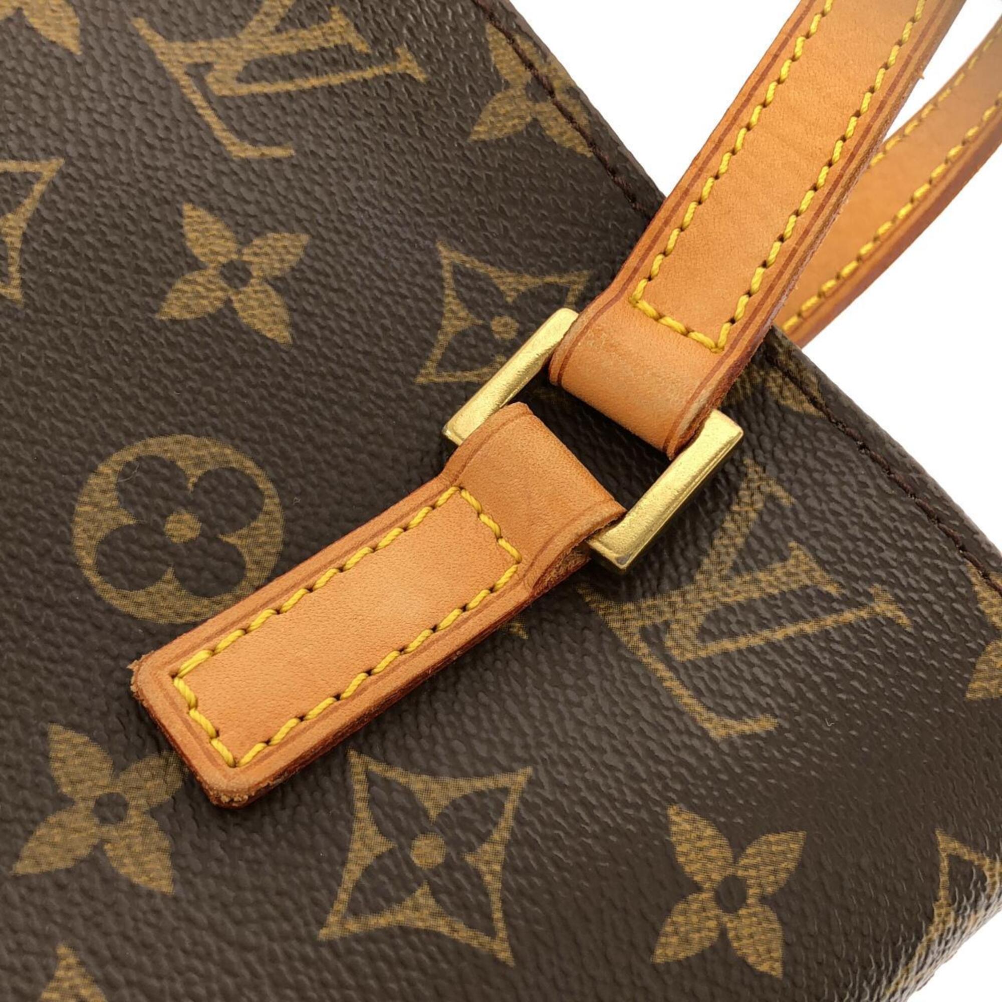 Louis Vuitton Marron Coated Canvas Handbag (Pre-Owned)