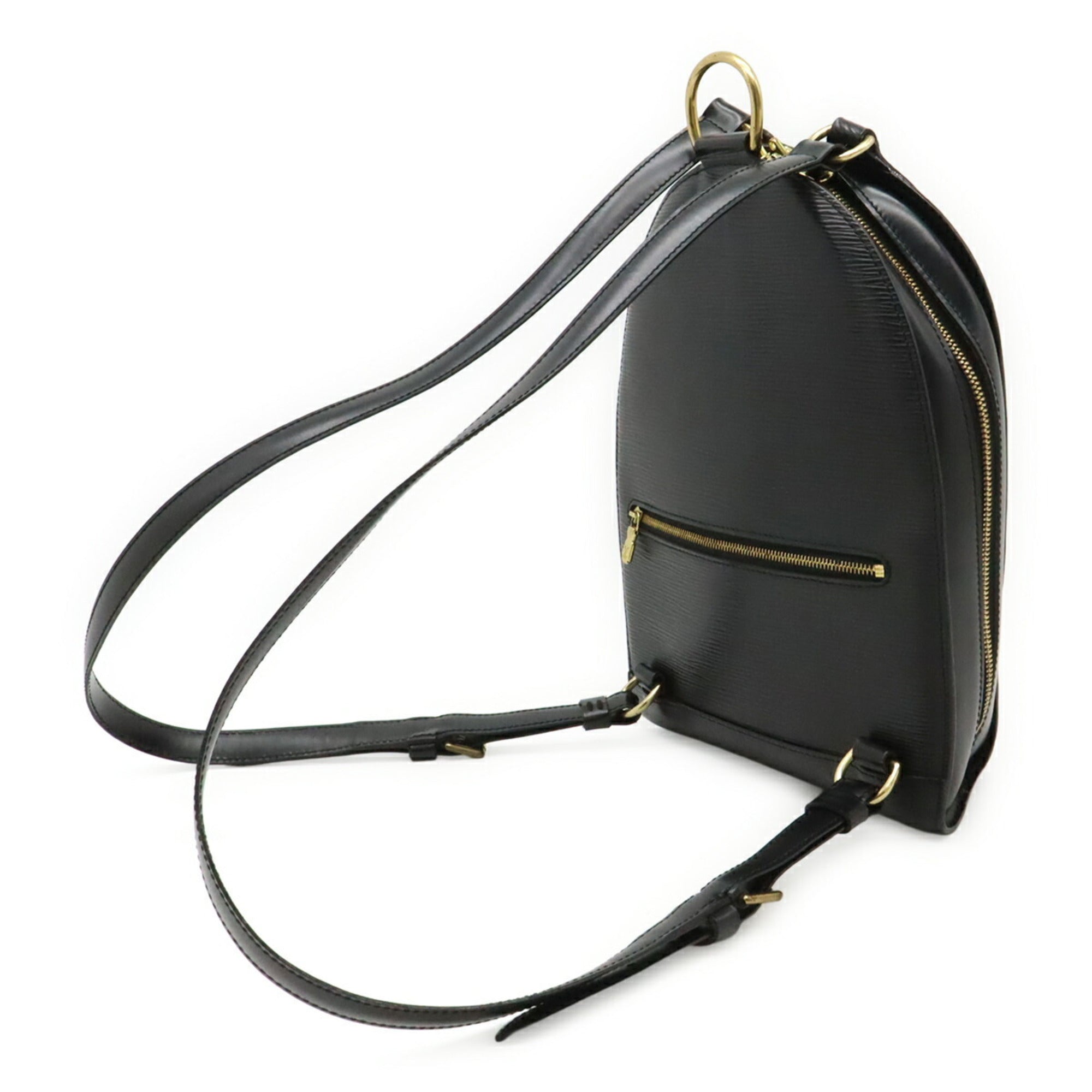 Louis Vuitton Epi Black Noir Epi Leather Backpack (Pre-Owned)