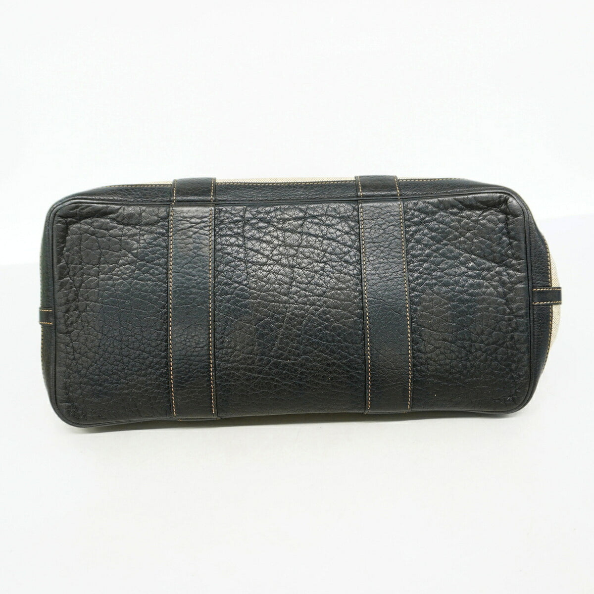 Hermes Black Toile H Tote Bag (Pre-Owned)