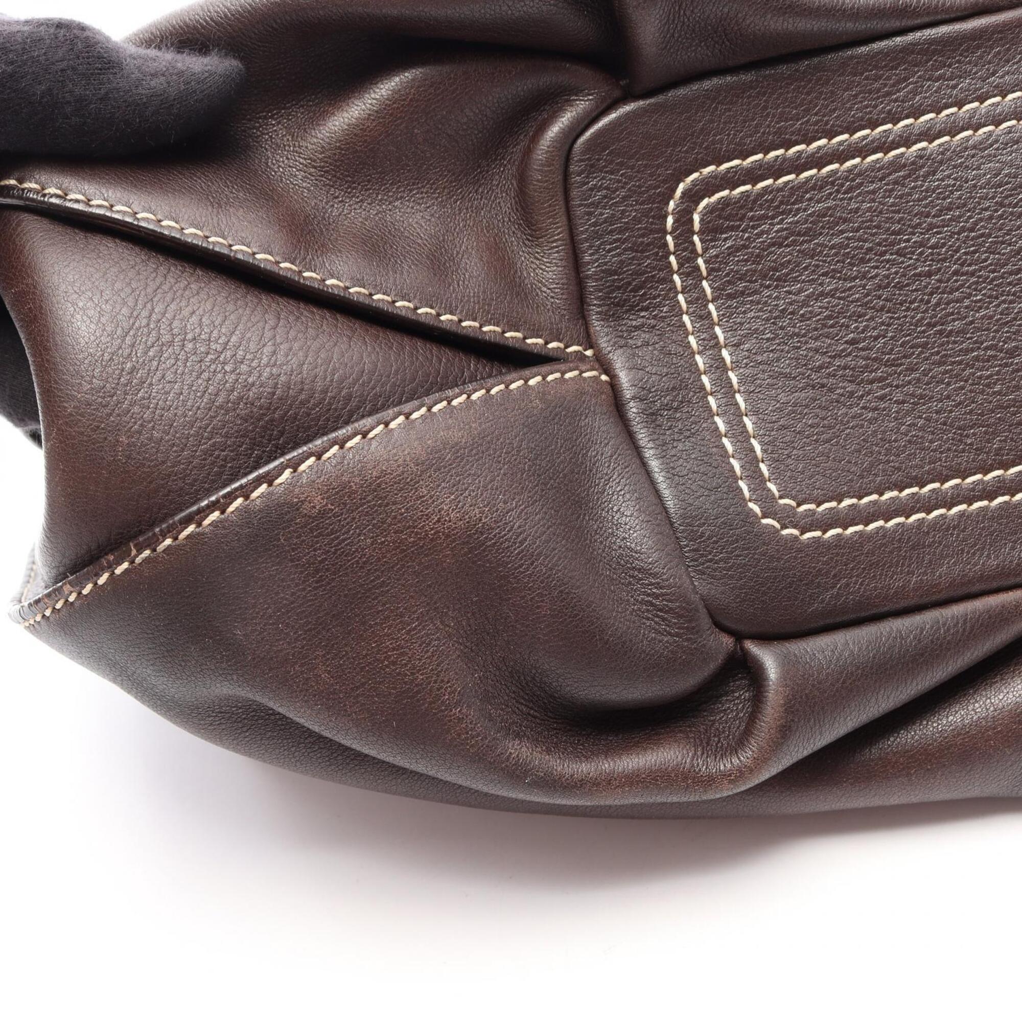 Celine Brown Leather Handbag (Pre-Owned)
