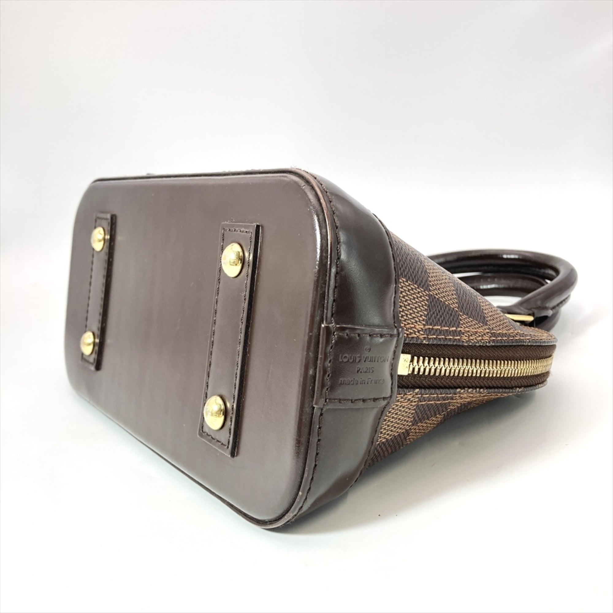 Louis Vuitton Brown Damier Canvas Handbag Pochette (Pre-Owned)
