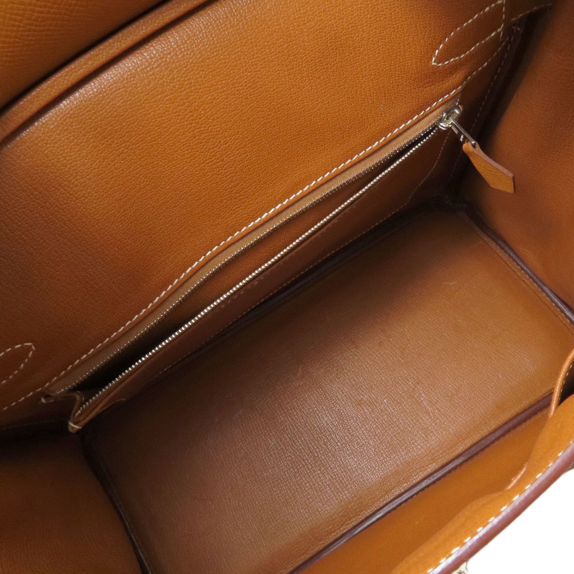 Hermes Gold Epsom Leather Handbag (Pre-Owned)