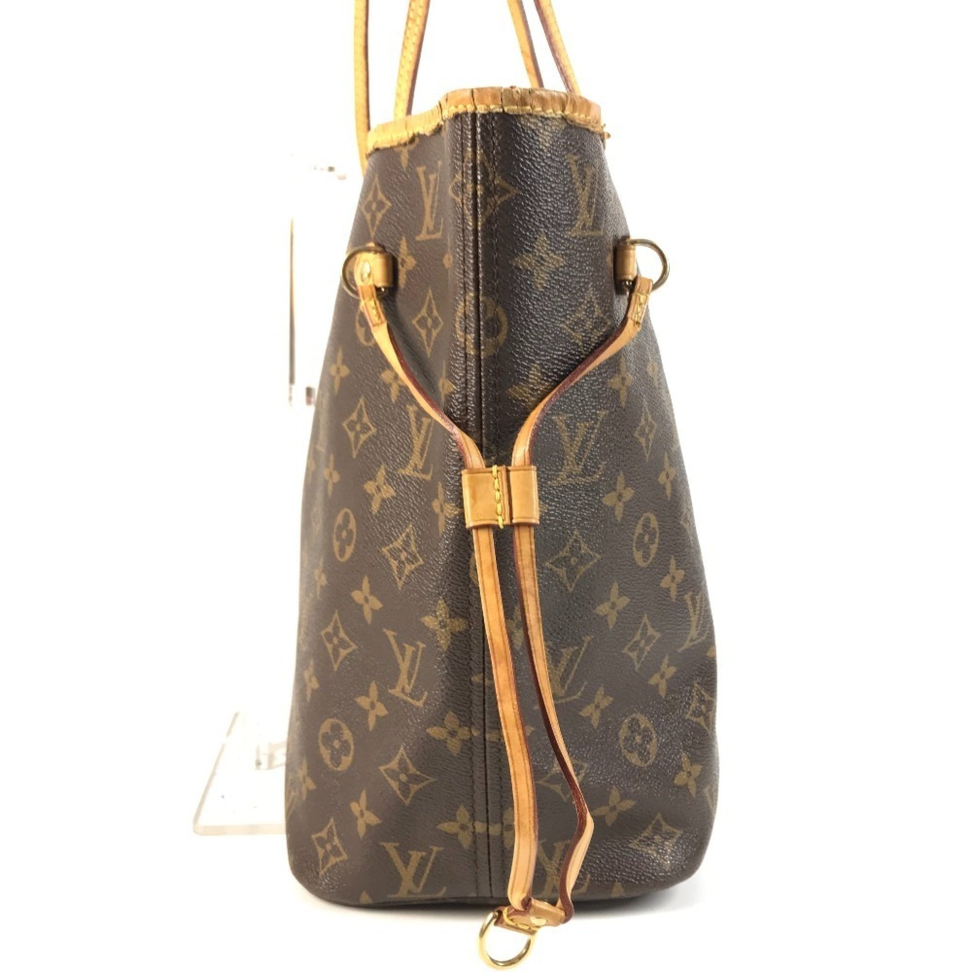 Louis Vuitton Brown Galle Monogram Pink Pivoine Monogram Shoulder Bag Tote Bag (Pre-Owned)