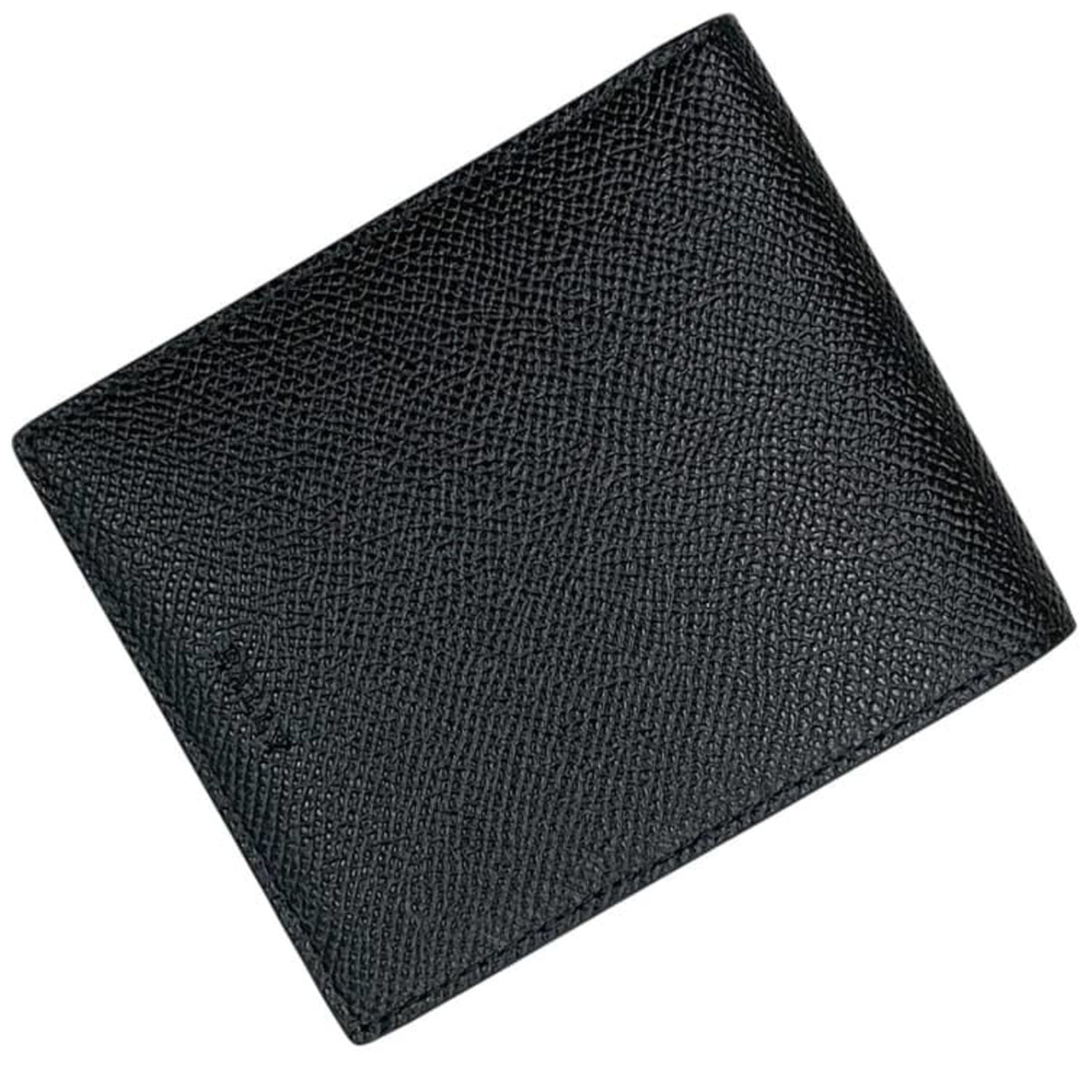 Bally Black Leather Wallet (Bi-Fold) (Pre-Owned)