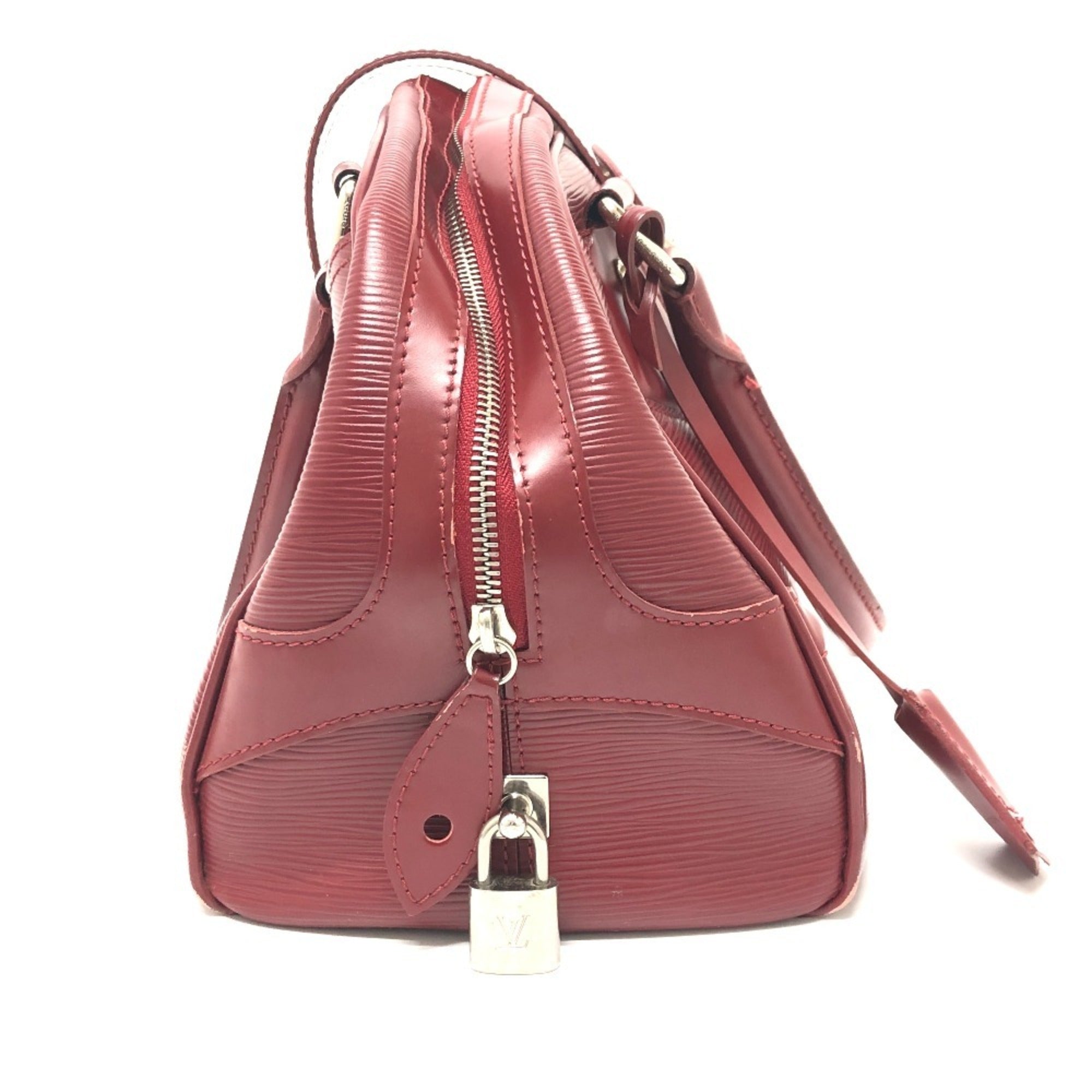 Louis Vuitton Epi Red Color Epi Leather Boston Bag Handbag (Pre-Owned)