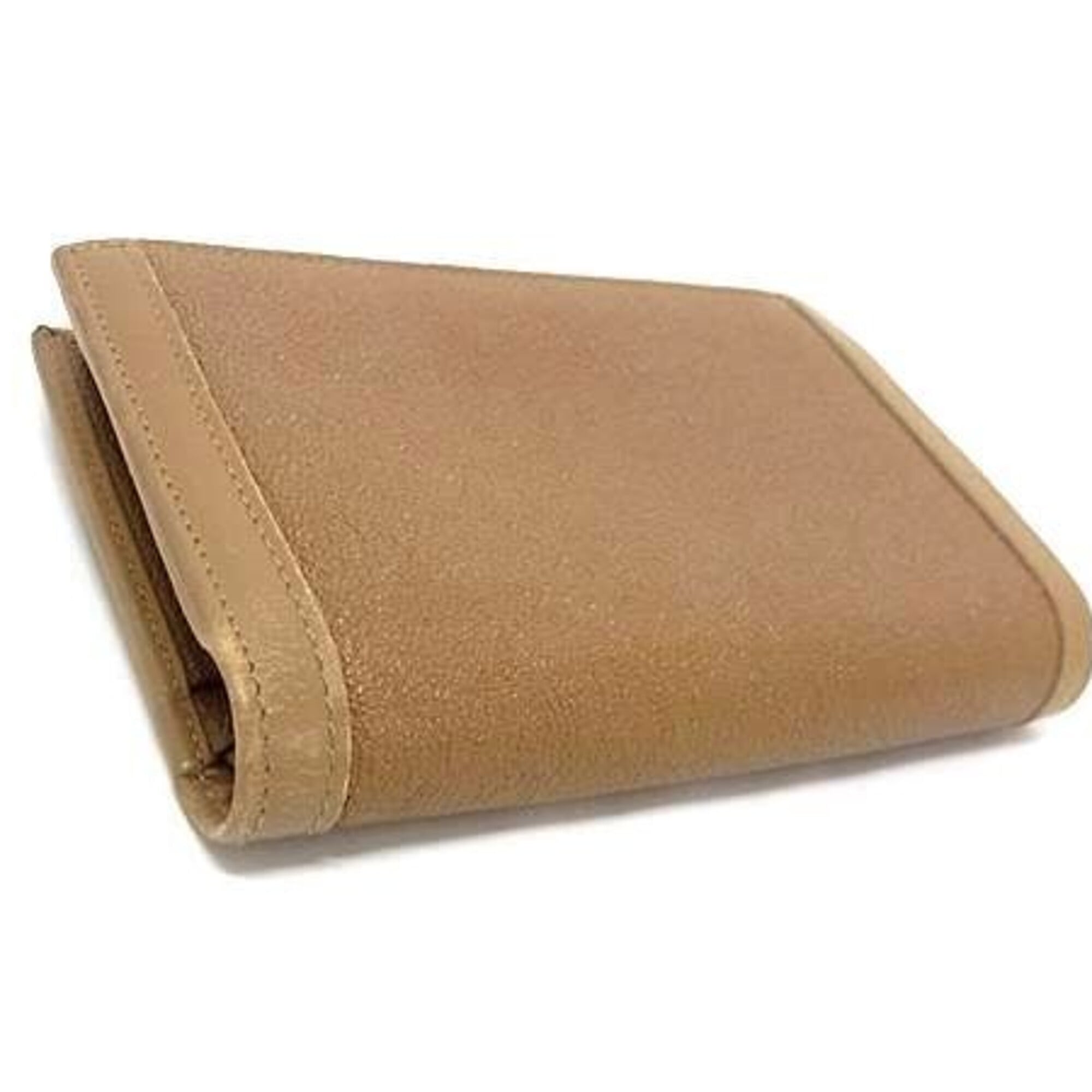 Bvlgari Brown Leather Wallet (Bi-Fold) (Pre-Owned)